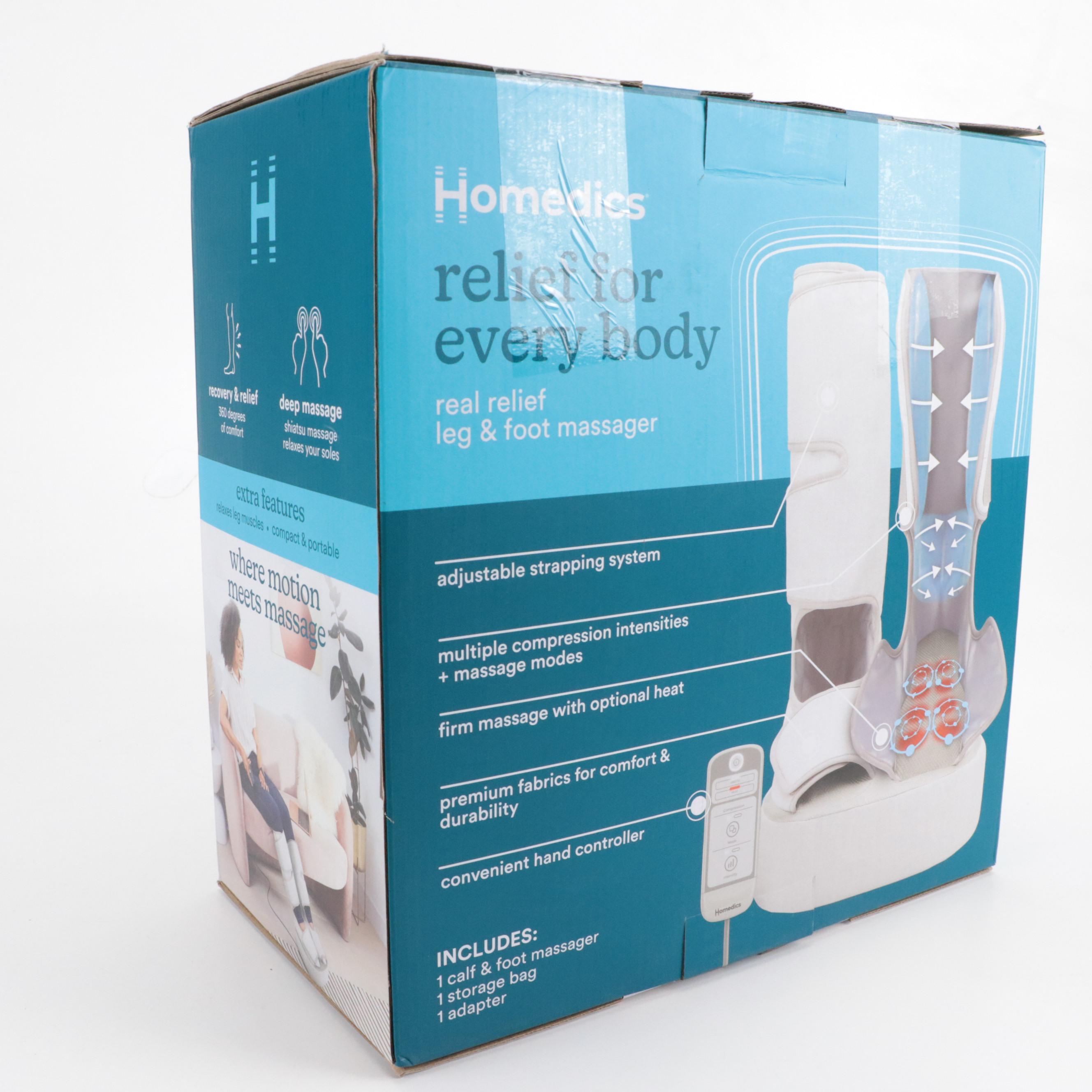 Homedics Real Relief Leg and Foot Massager