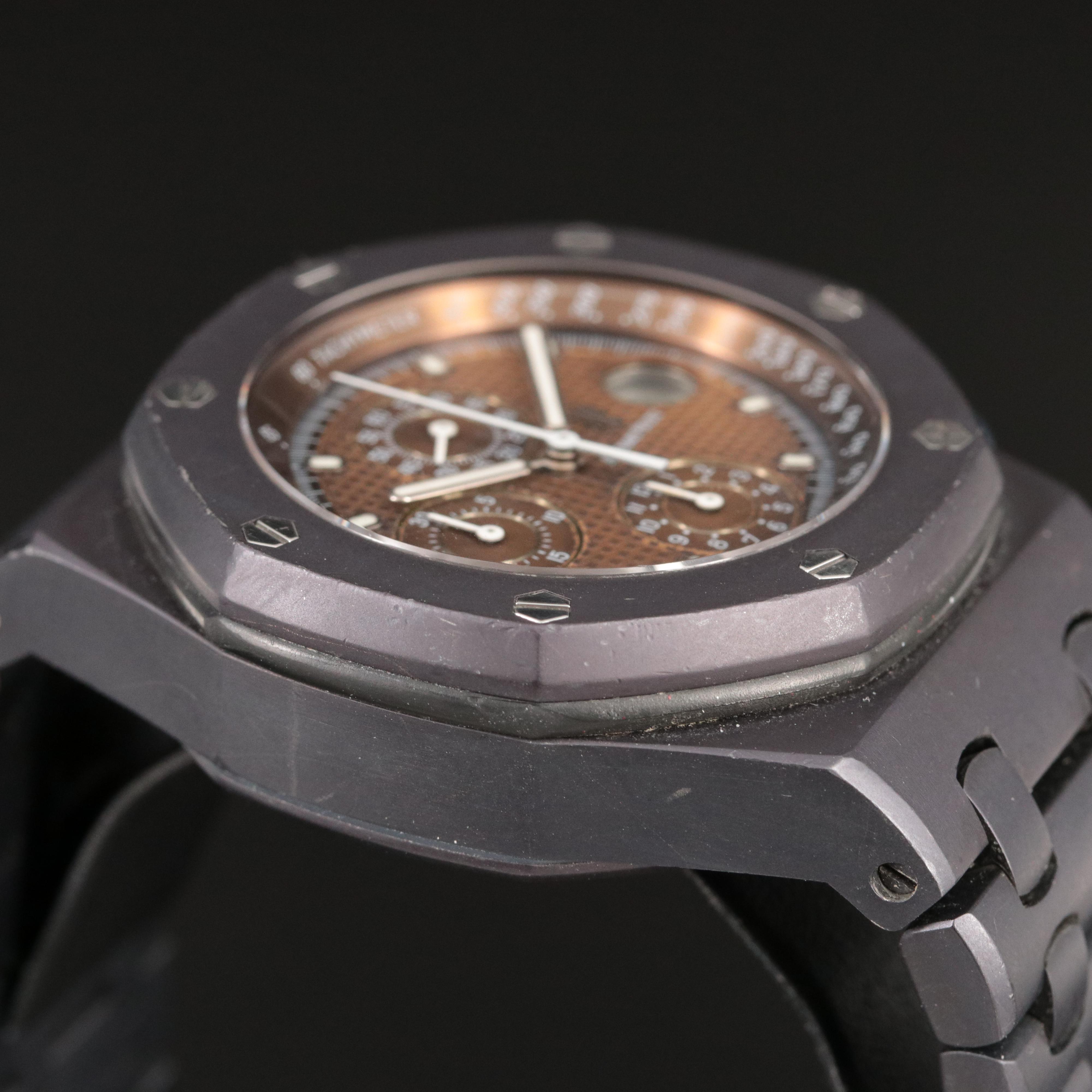 Custom Audemars Piguet Royal Oak Offshore Chronograph Watch