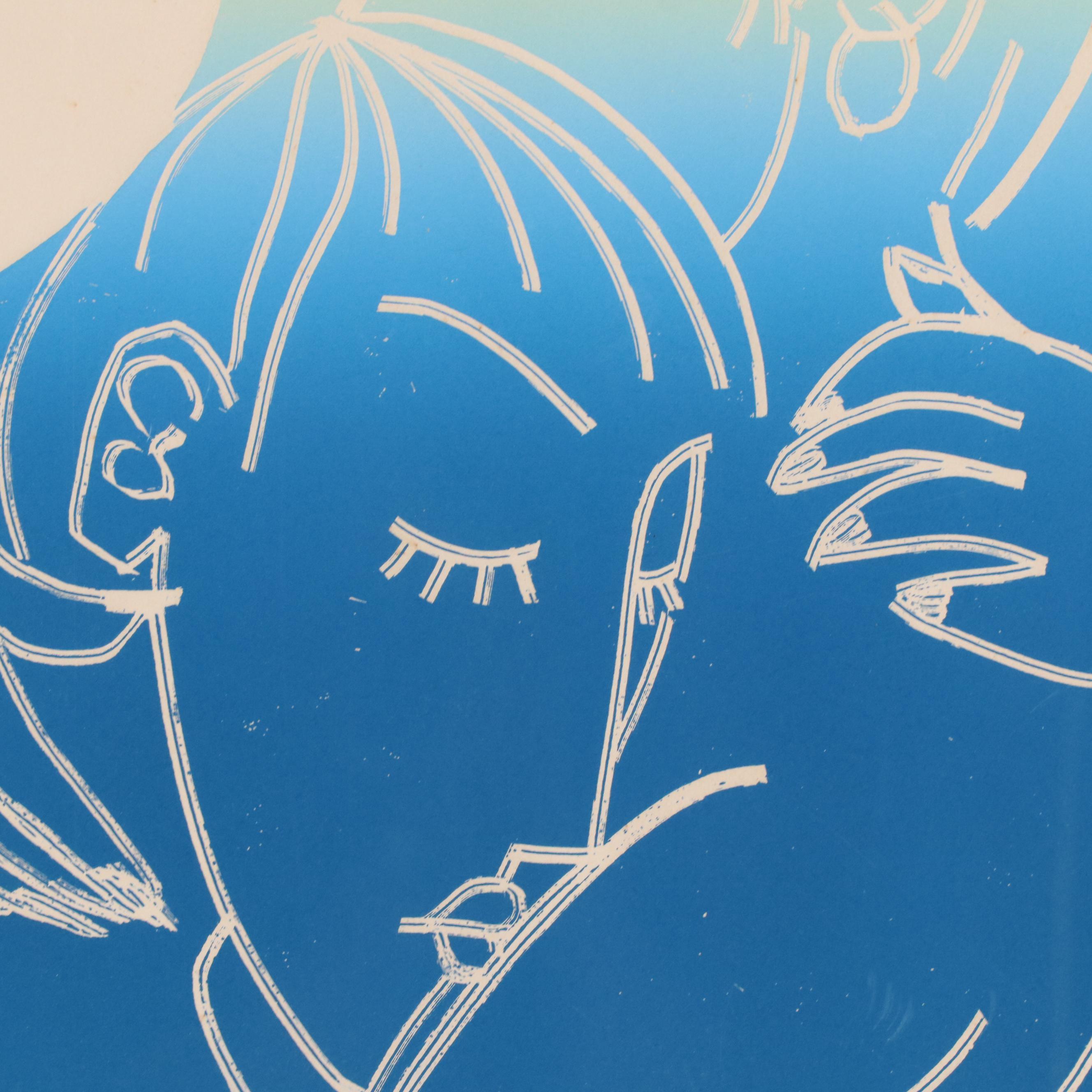 Anatole Krasnyansky Serigraph "Golden Sunrise," 1998