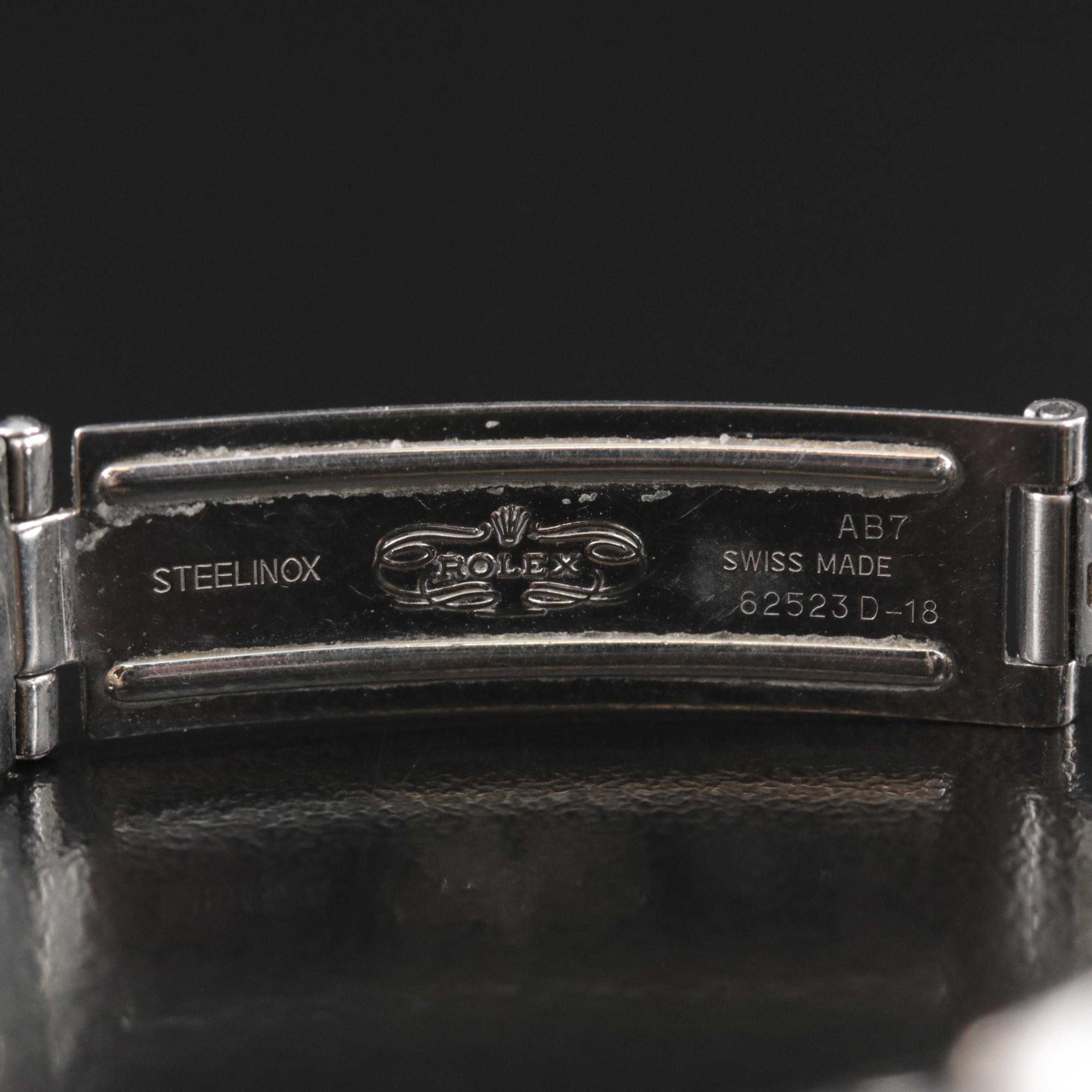 2000 Rolex Datejust Custom Diamond Dial Two-Tone Automatic Watch