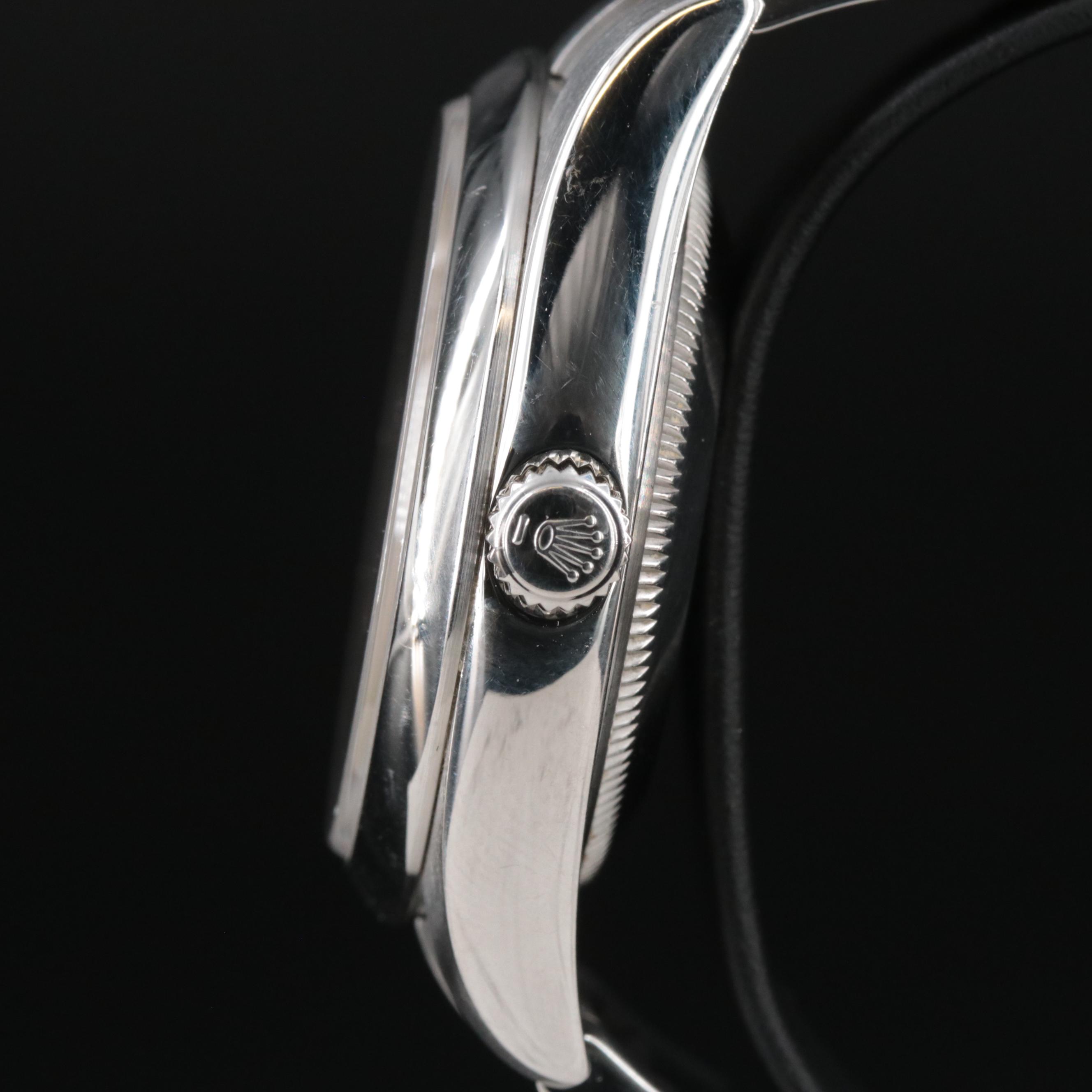 2010 Rolex Air King 34MM Steel Automatic Watch