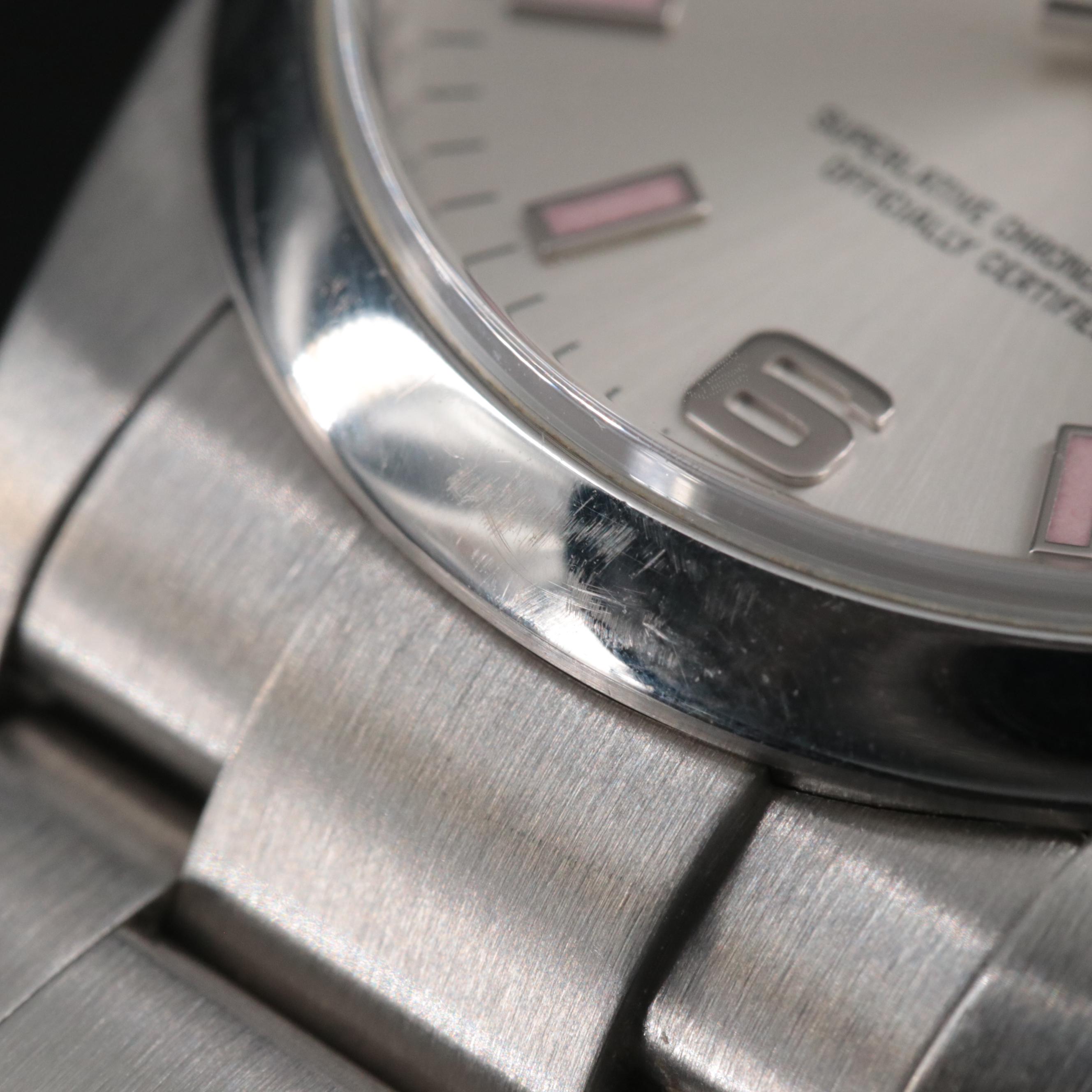 2010 Rolex Air King 34MM Steel Automatic Watch