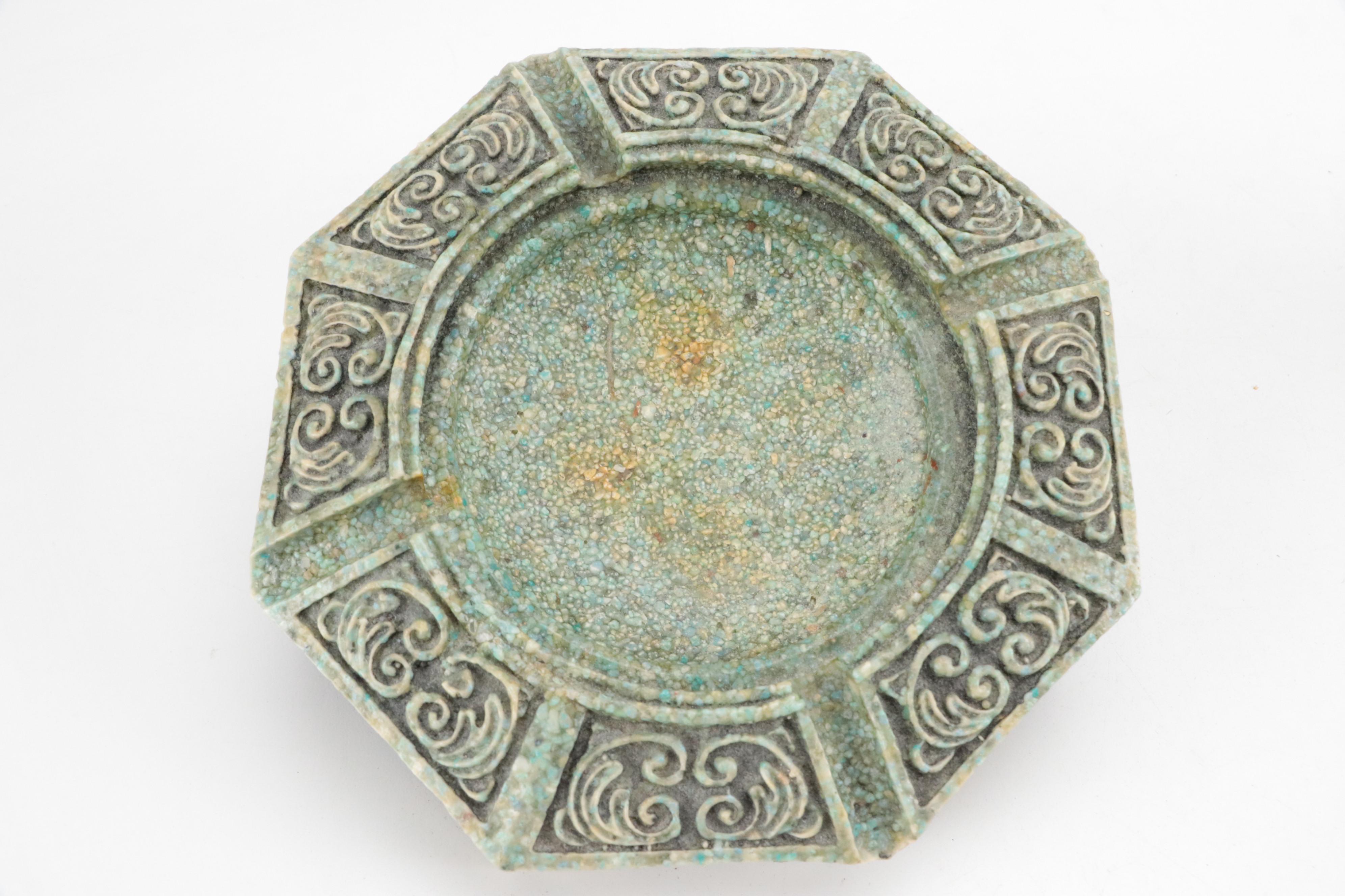 Royal Haeger and Other Ceramic, Metal and Black Lava Ashtrays