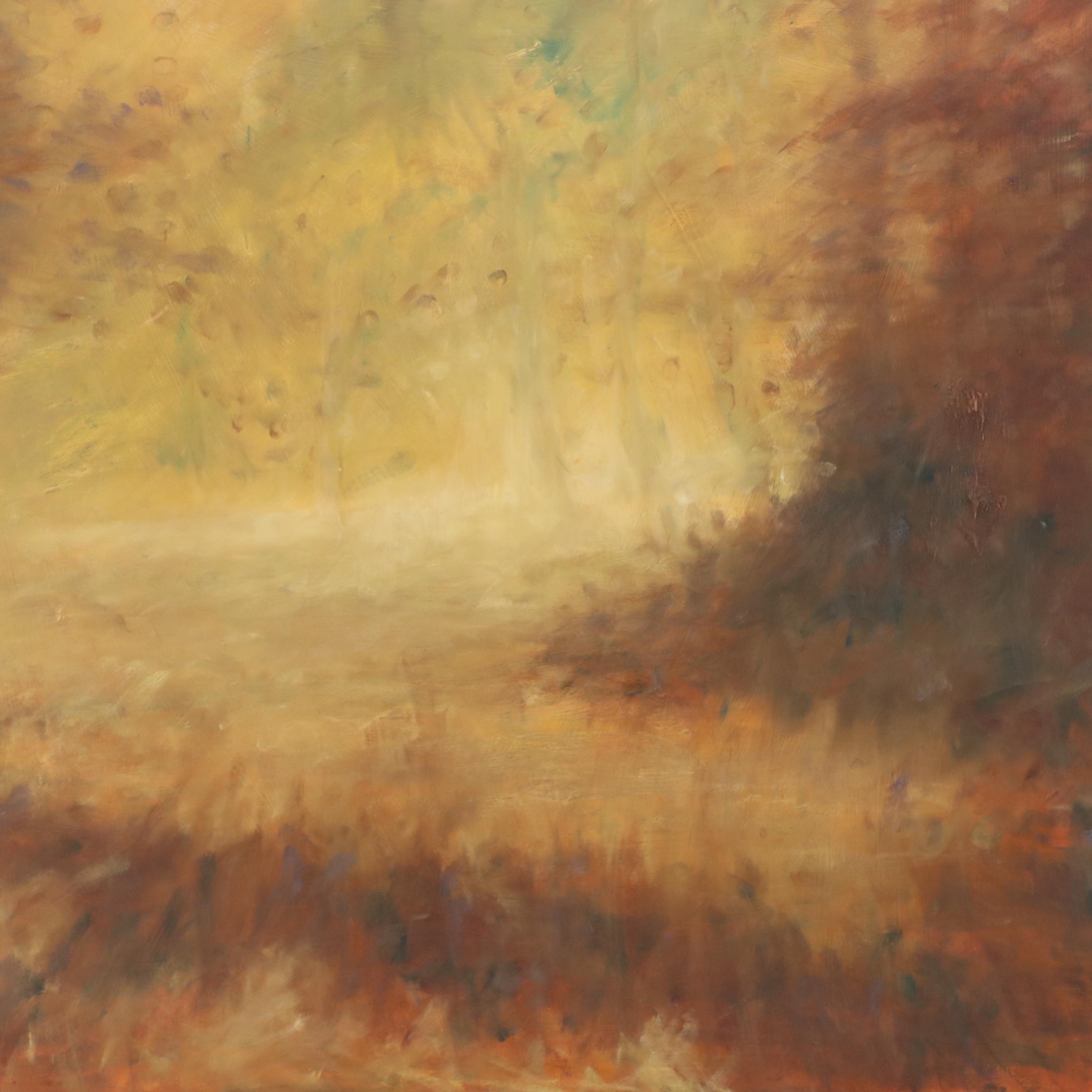 Scott Addis Large-Scale Abstract Landscape Oil Painting