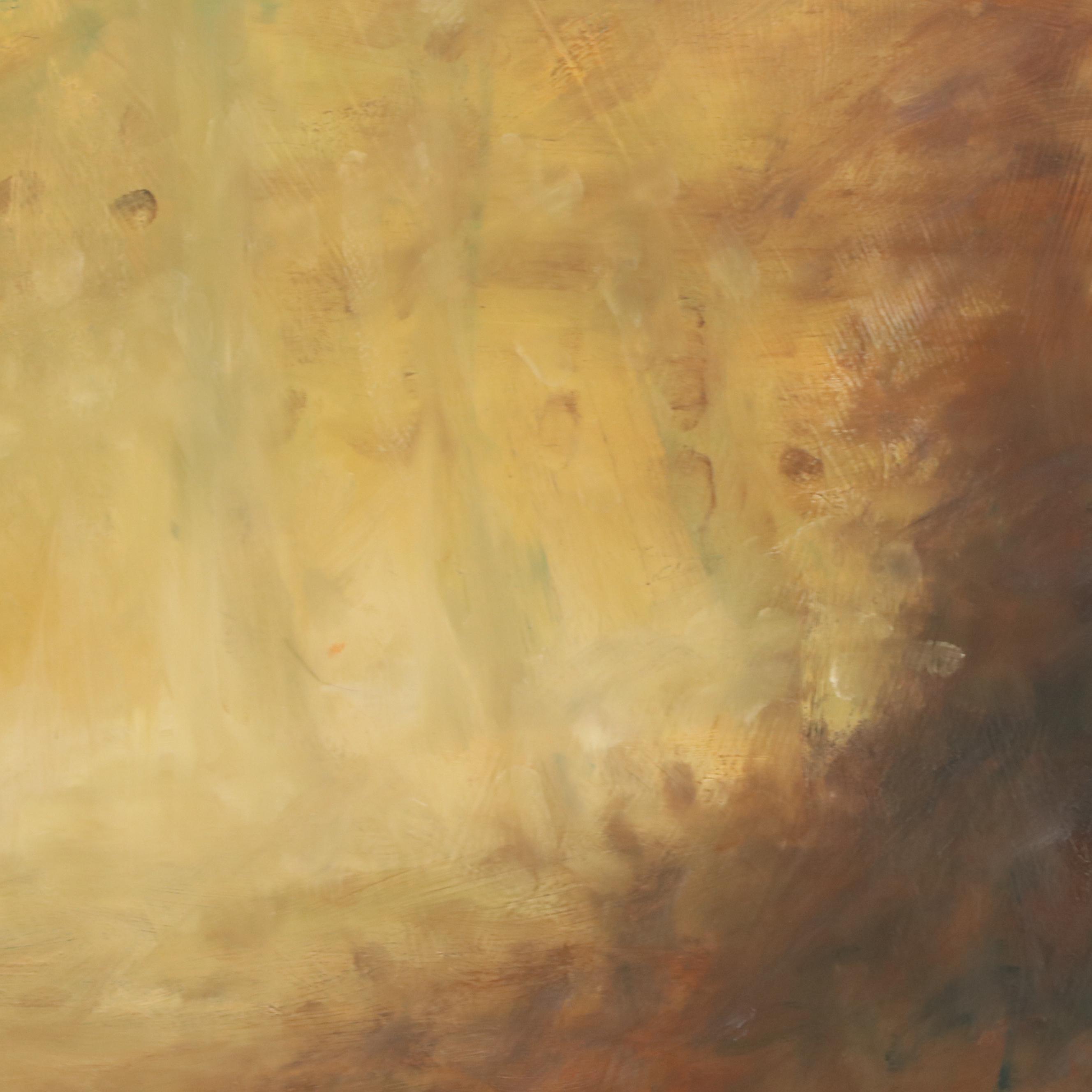 Scott Addis Large-Scale Abstract Landscape Oil Painting