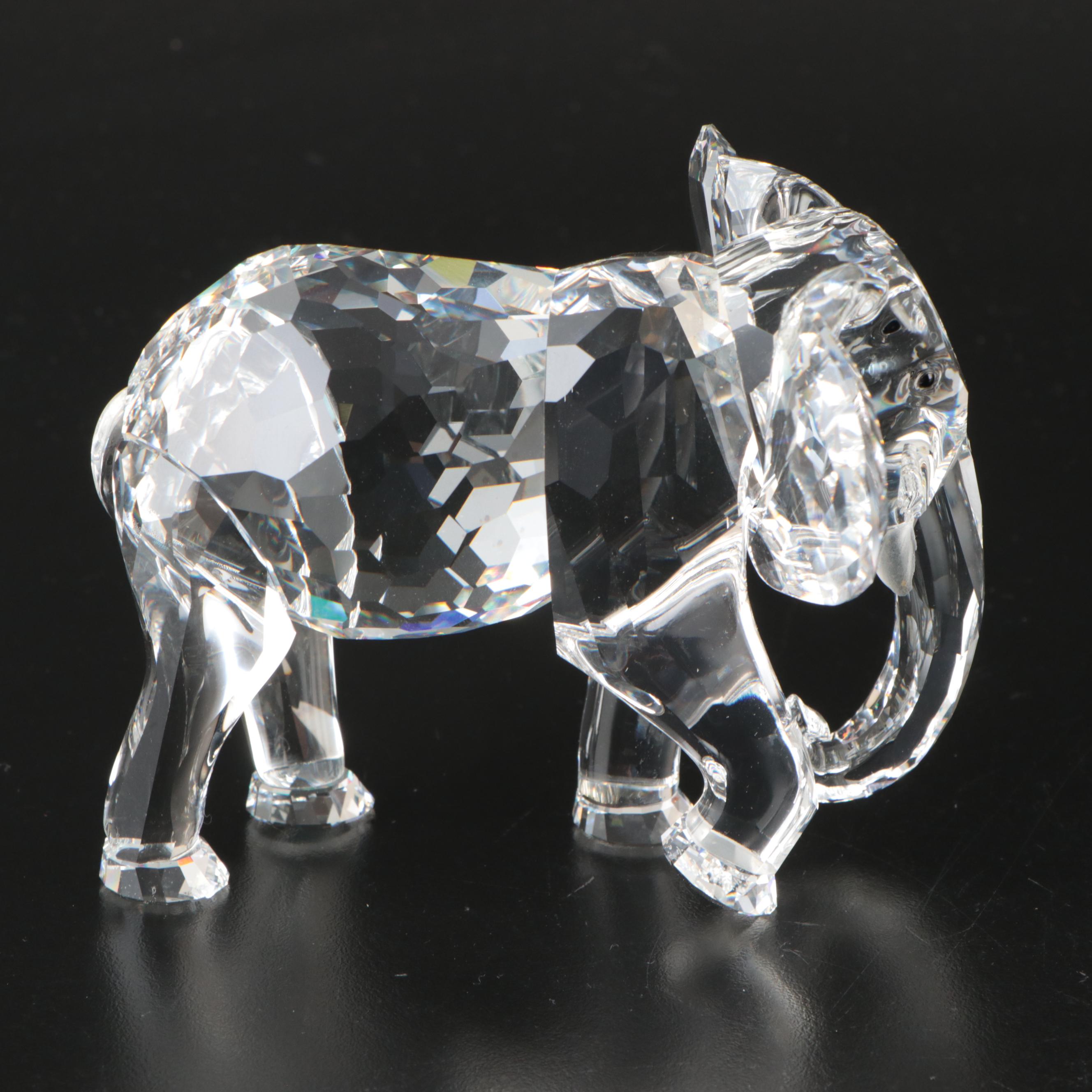 Swarovski Inspiration Africa "The Elephant" Crystal Figurine, 1993