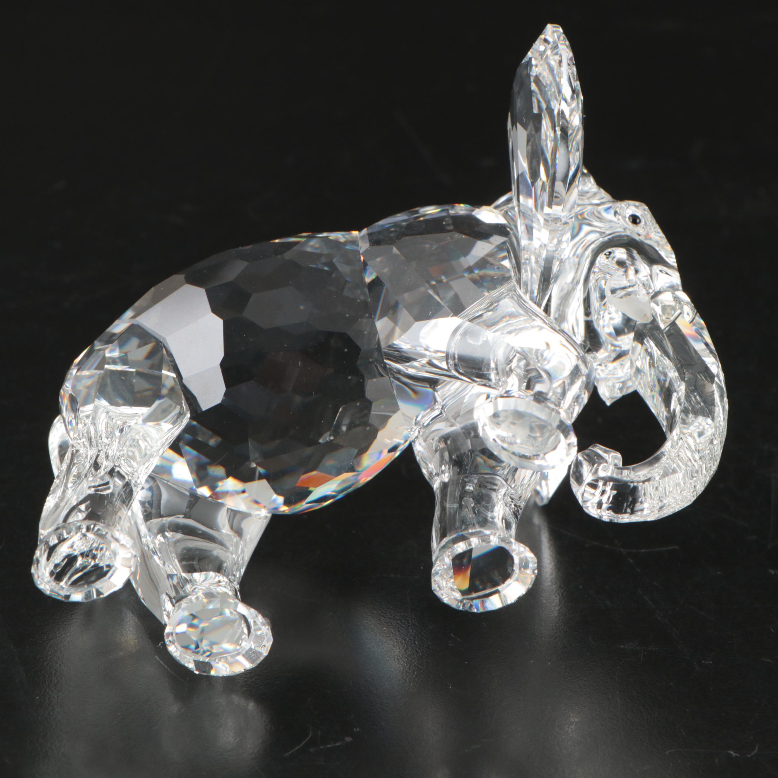 Swarovski Inspiration Africa "The Elephant" Crystal Figurine, 1993