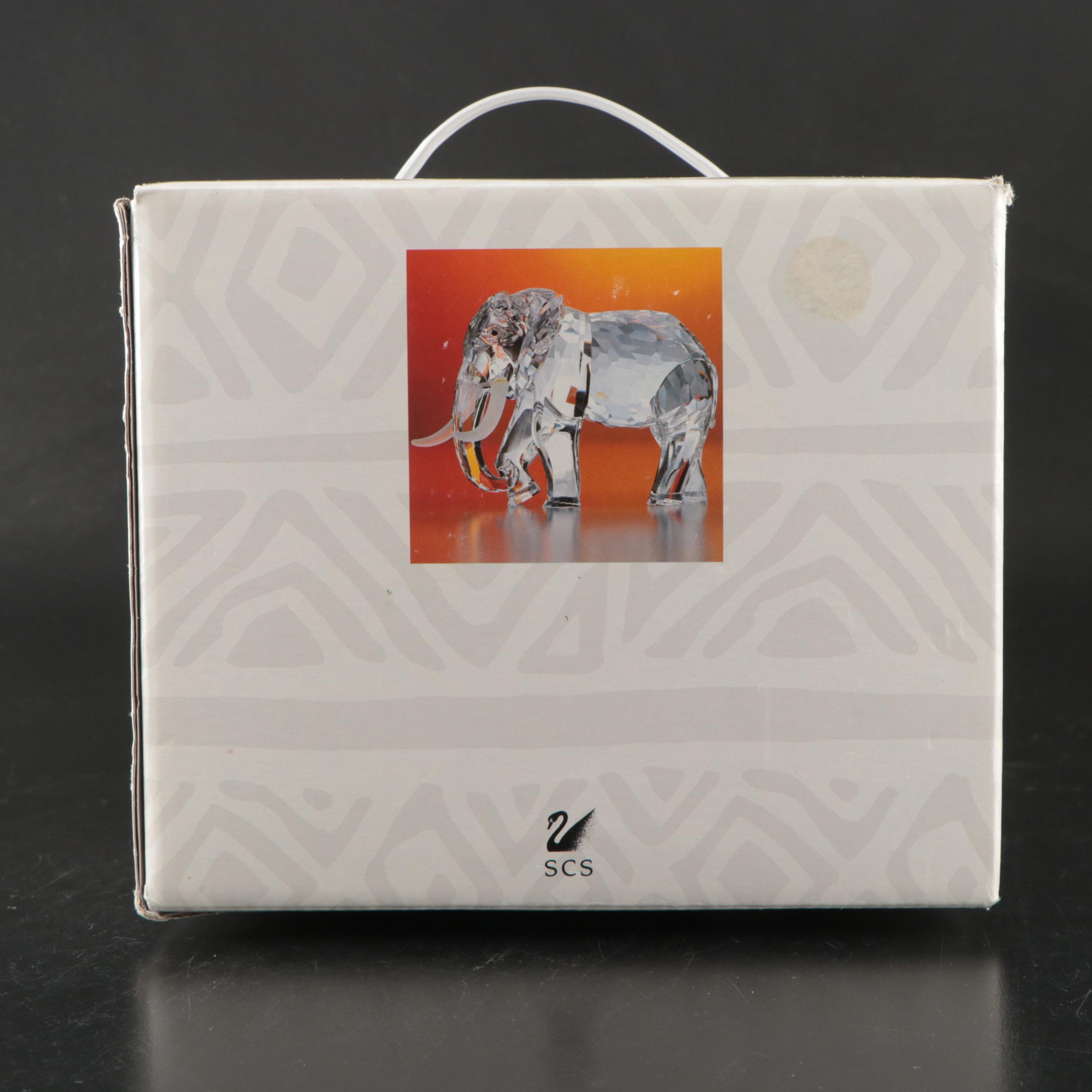 Swarovski Inspiration Africa "The Elephant" Crystal Figurine, 1993