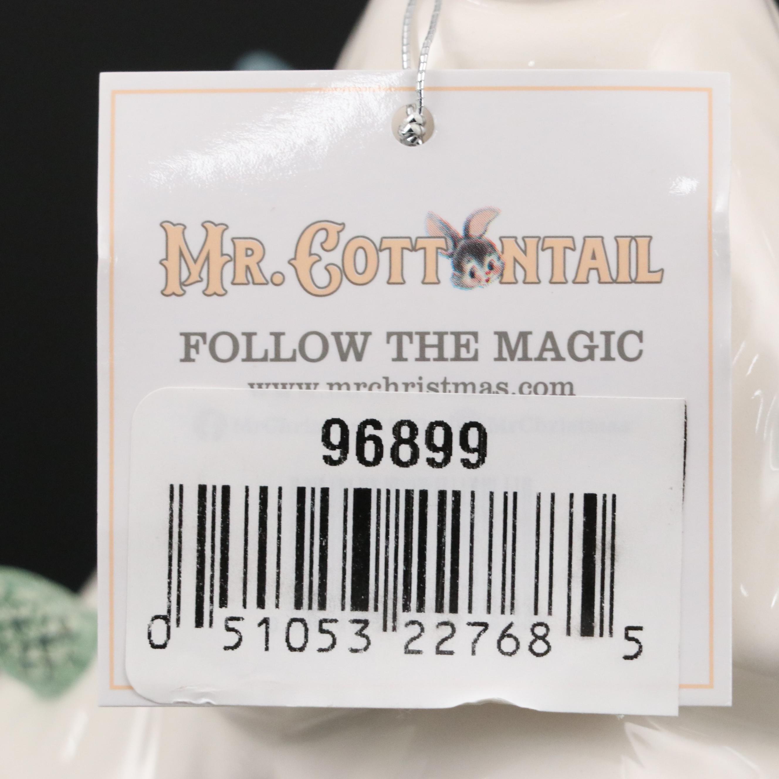 Mr. Cottontail 13" Illuminated Easter Tree