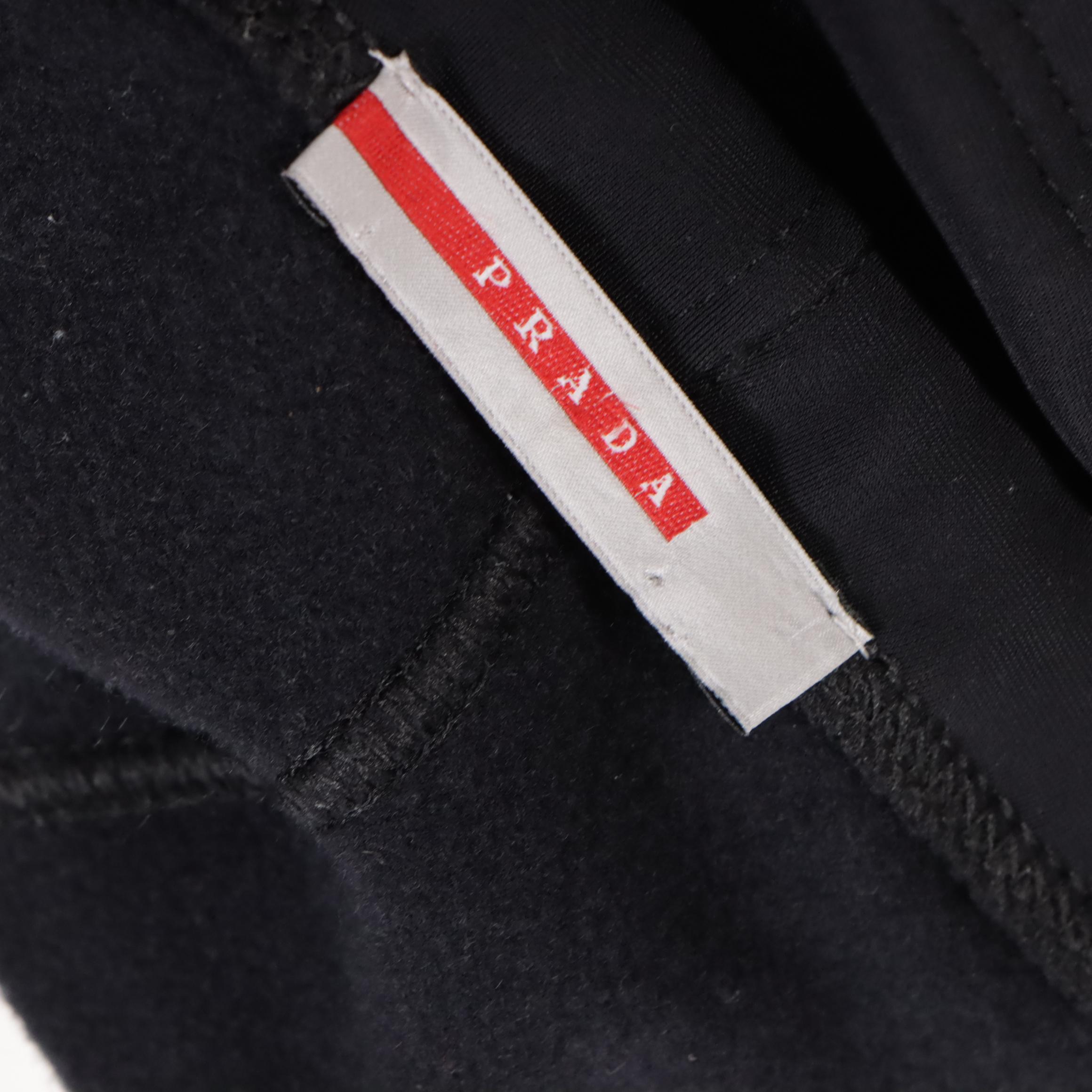 Prada Sport Pants in Stretch Wool Gabardine and Lululemon Leggings in Nylon