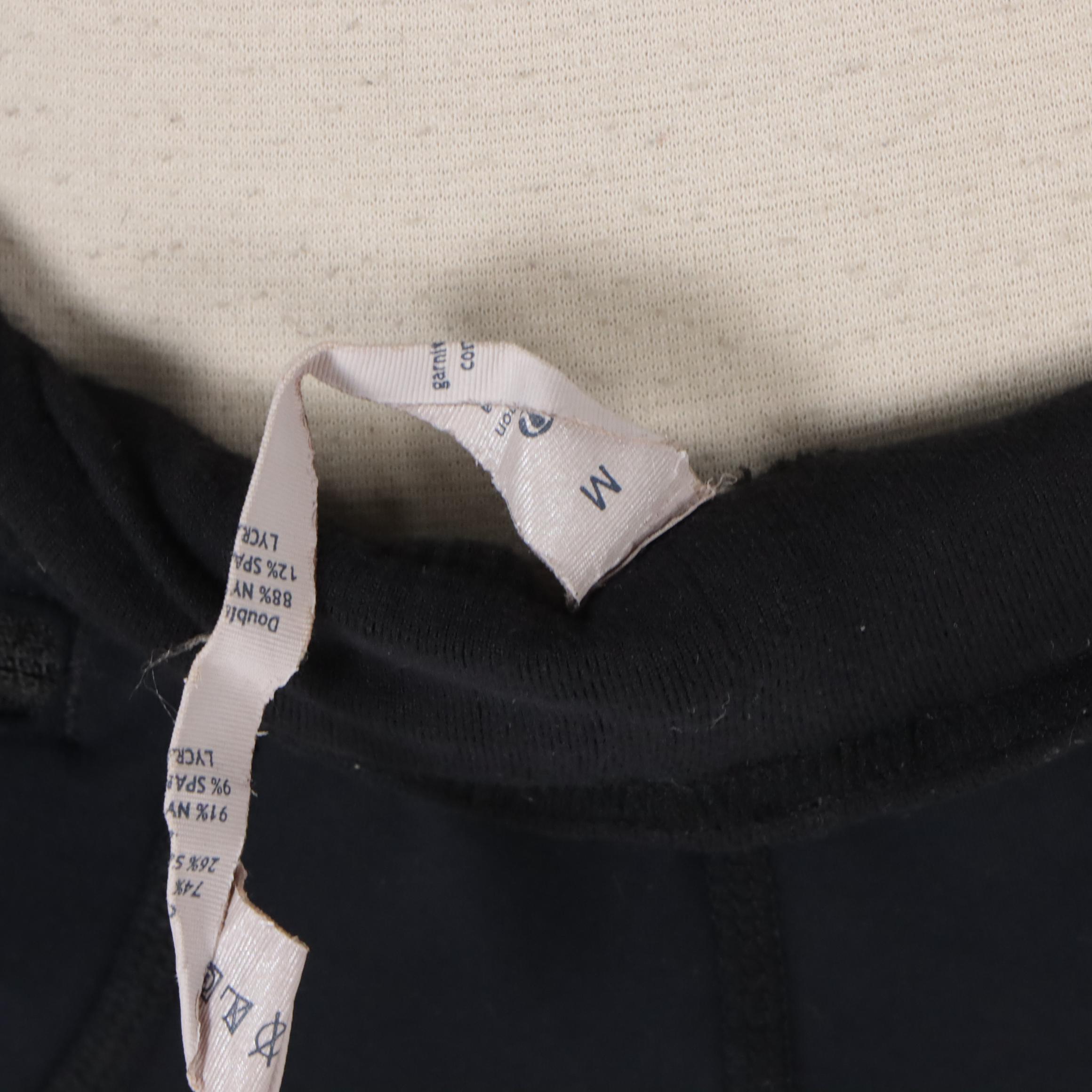 Prada Sport Pants in Stretch Wool Gabardine and Lululemon Leggings in Nylon