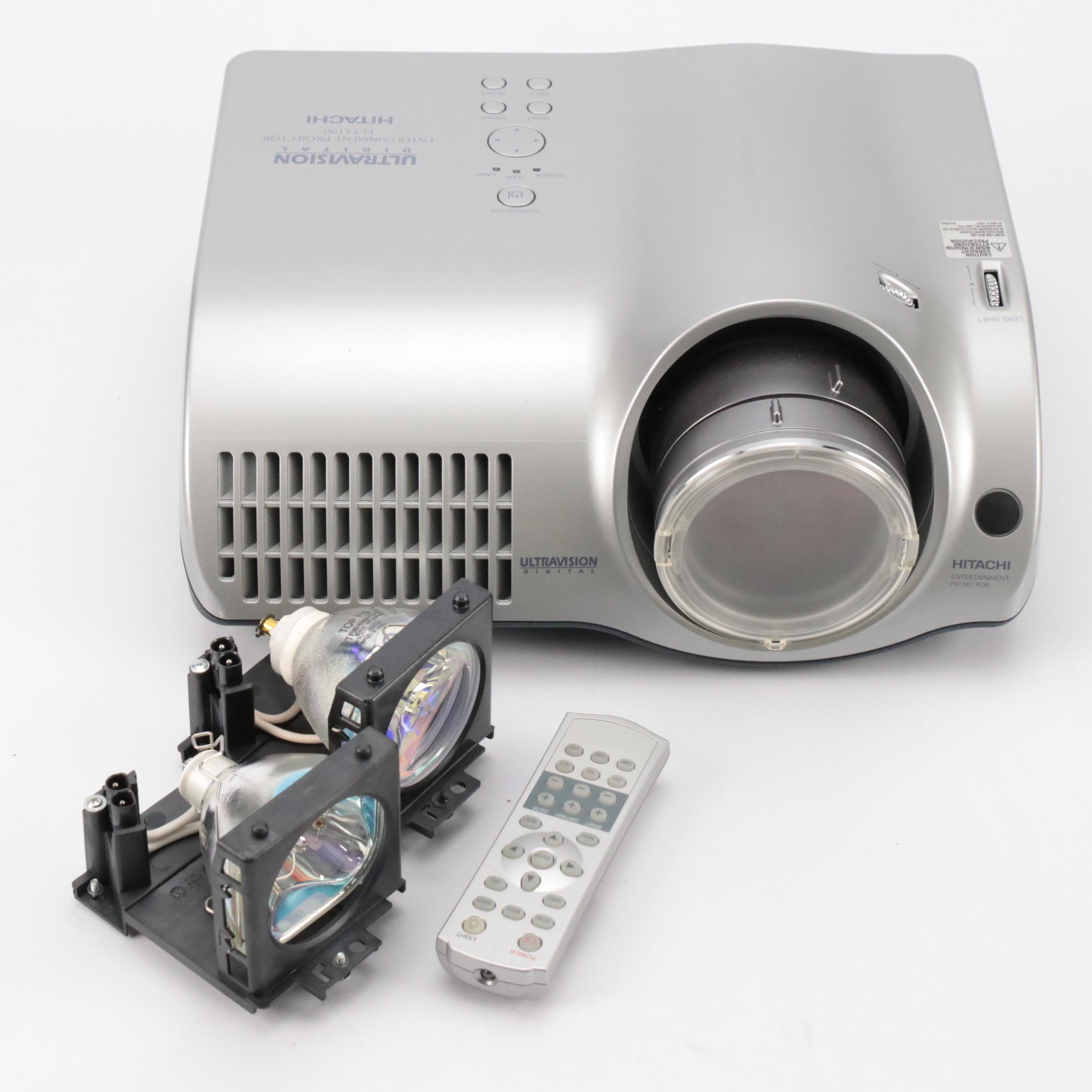 Hitachi PJ-TX100 Ultravision Entertainment Projector