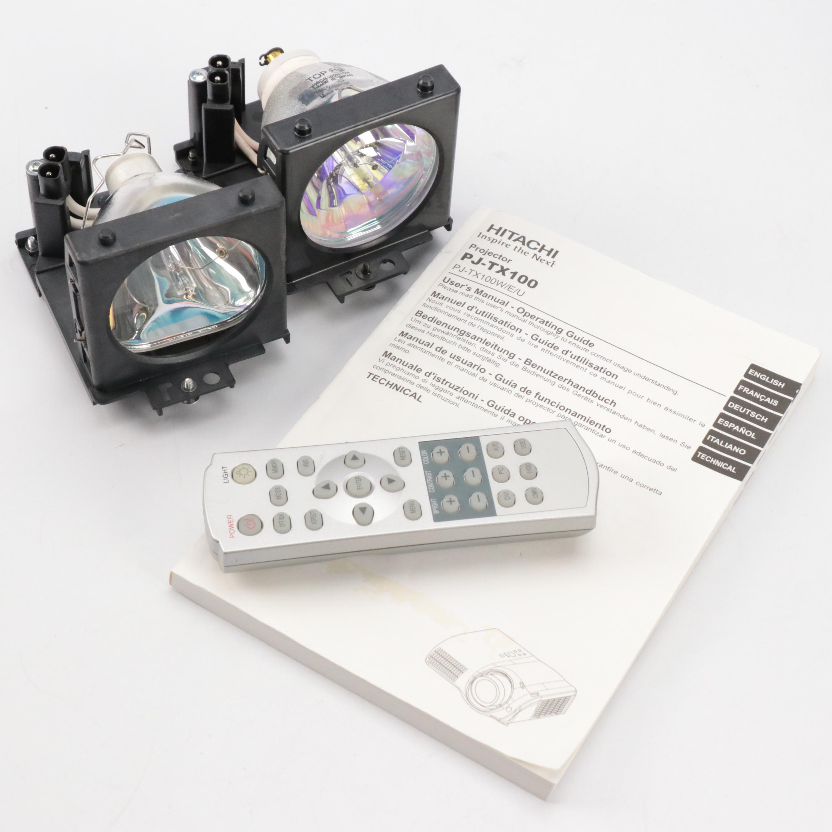 Hitachi PJ-TX100 Ultravision Entertainment Projector