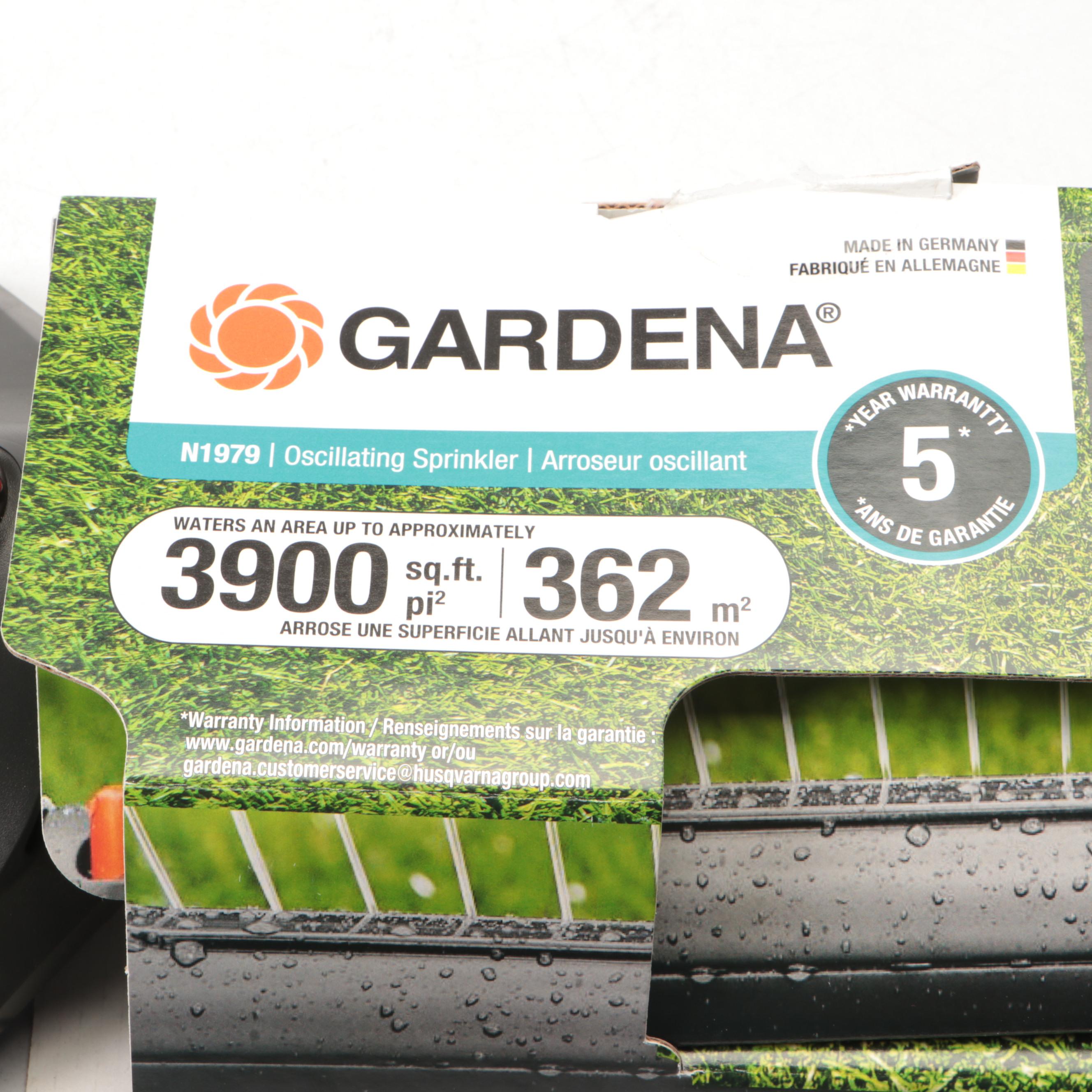 Gardena Oscillating Sprinkler