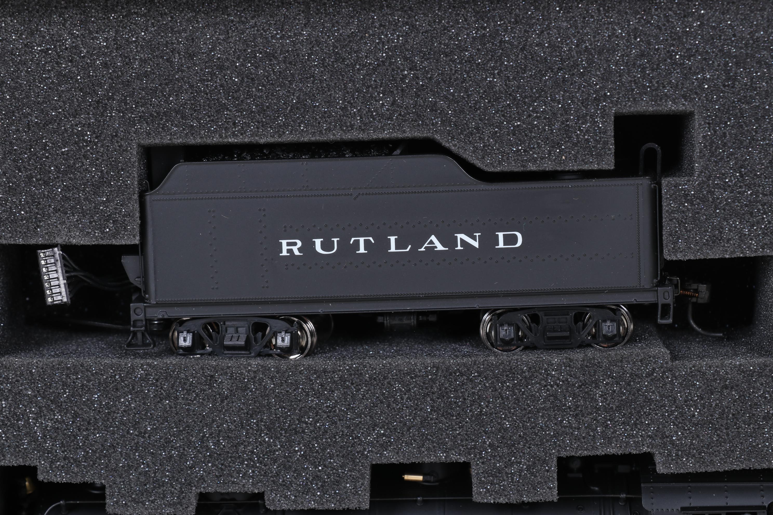 Broadway Limited Paragon HO Scale Rutland 4-6-2 Steam Locomotive Model Train