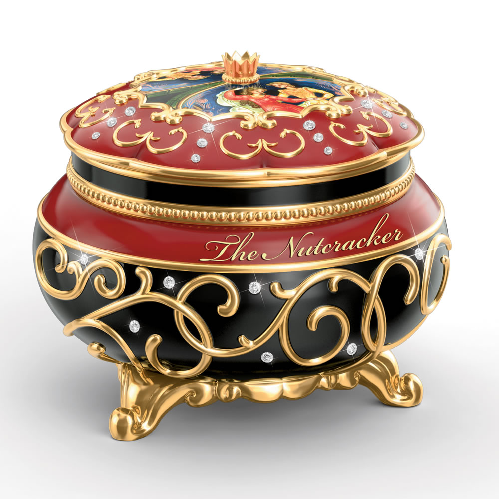 Bradford Exchange "Dance of the Sugar Plum Fairy" Music Box