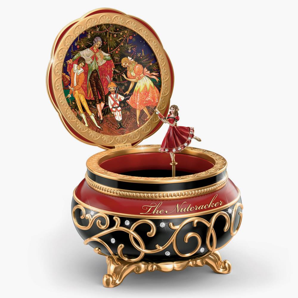 Bradford Exchange "Dance of the Sugar Plum Fairy" Music Box