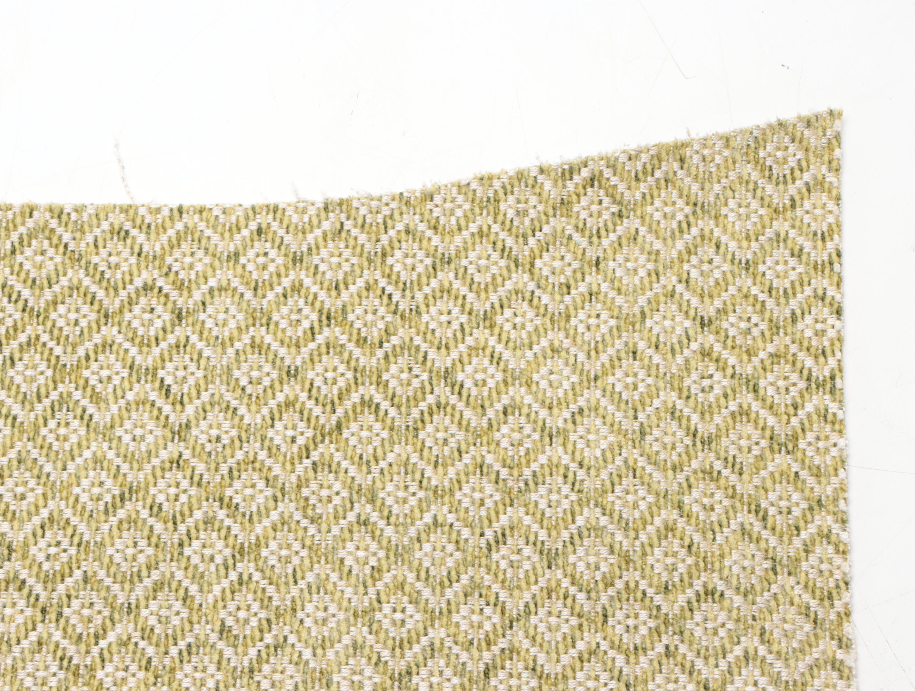 Chartreuse, Olive and Aqua Green Decorator Fabric Partial Bolts