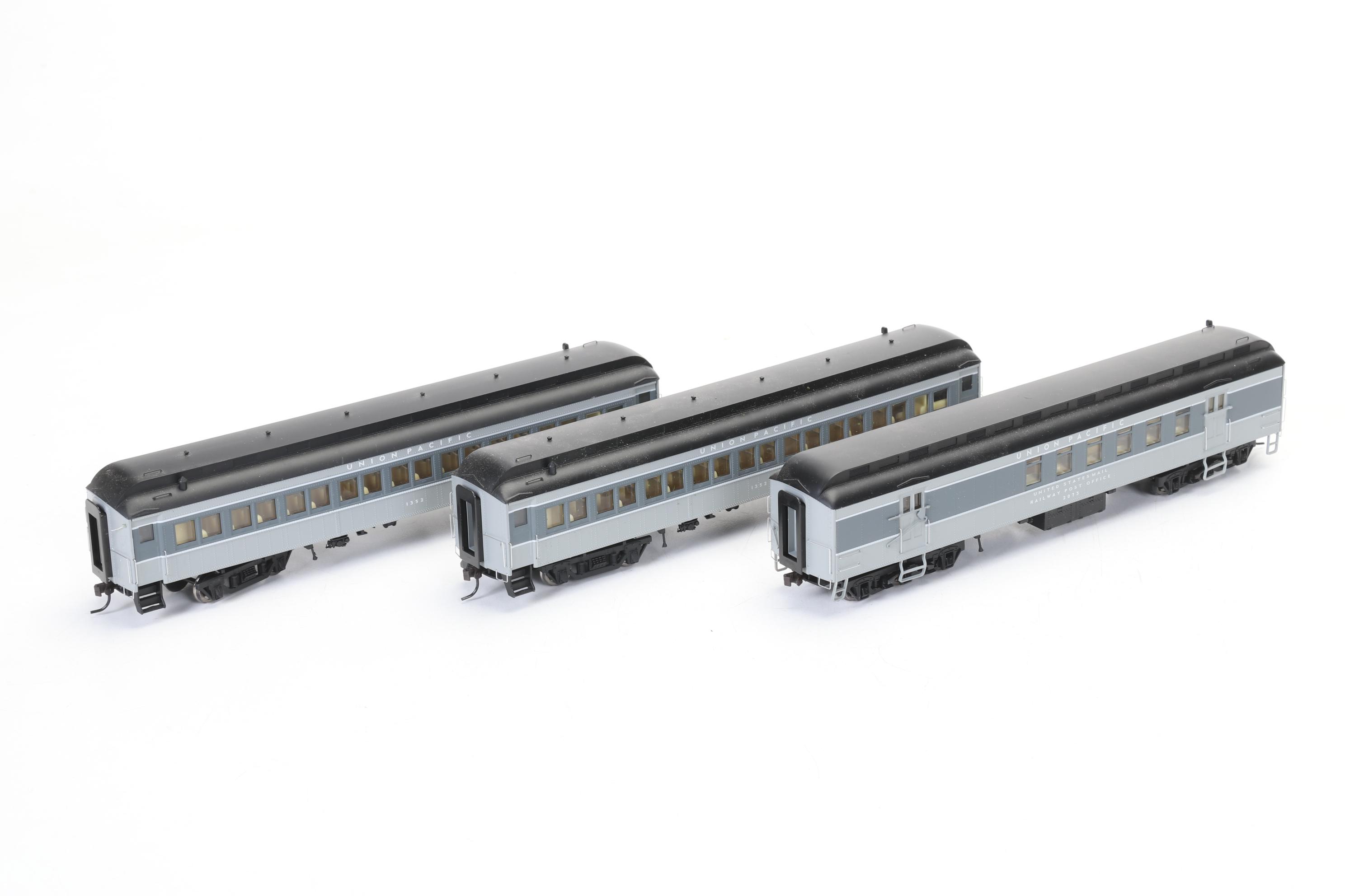 Rivarossi HO Scale Union Pacific Passenger Car Set with 2-6-2 Steam Locomotive