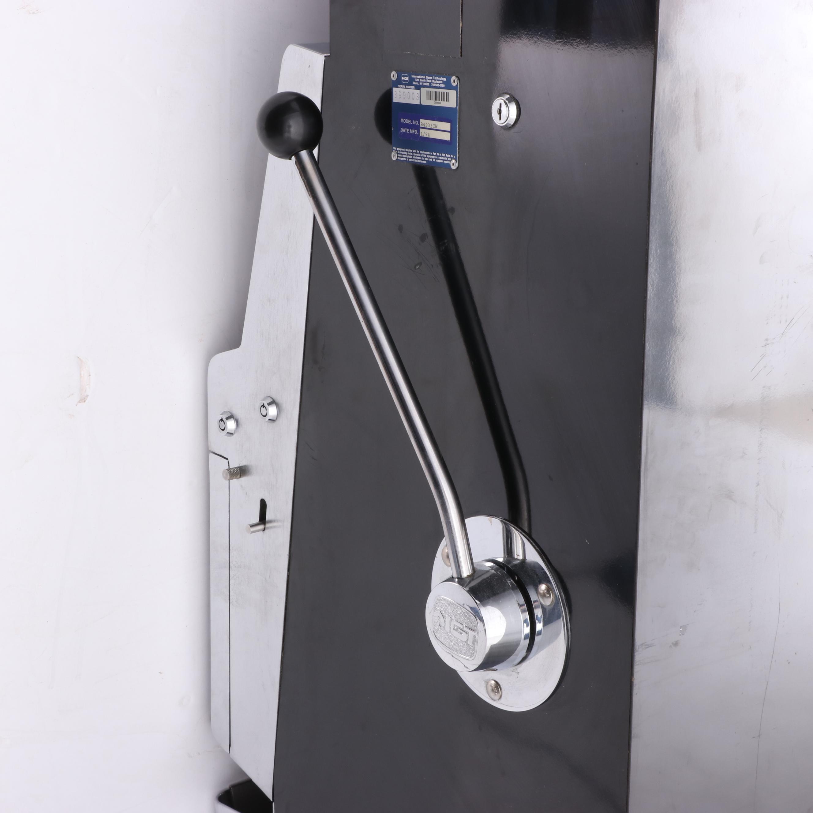 IGT Illuminated Double Diamond Slot Machine, 1994