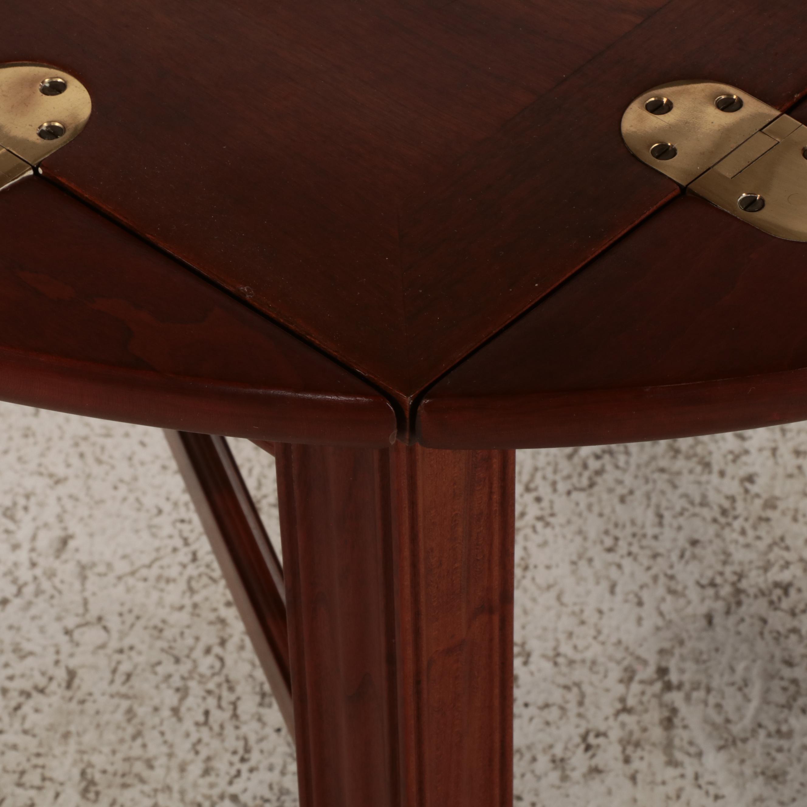 Stickley Chippendale Style Cherrywood Butler's Tray Coffee Table
