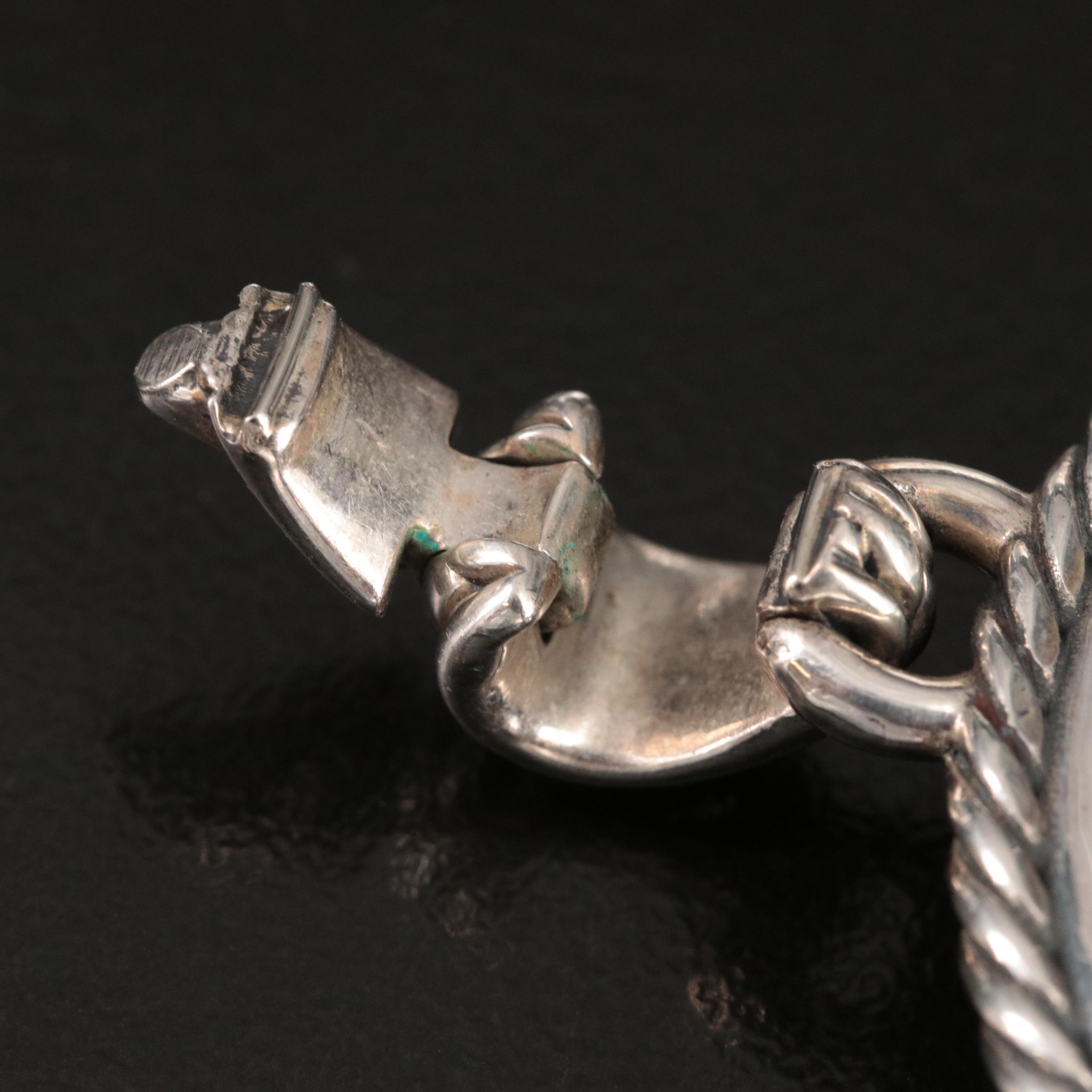 David Yurman Labyrinth Sterling Enhancer Pendant