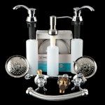 Moen Vale Brushed Nickel Towel Ring with Other Faucet, Shower Heads, and More