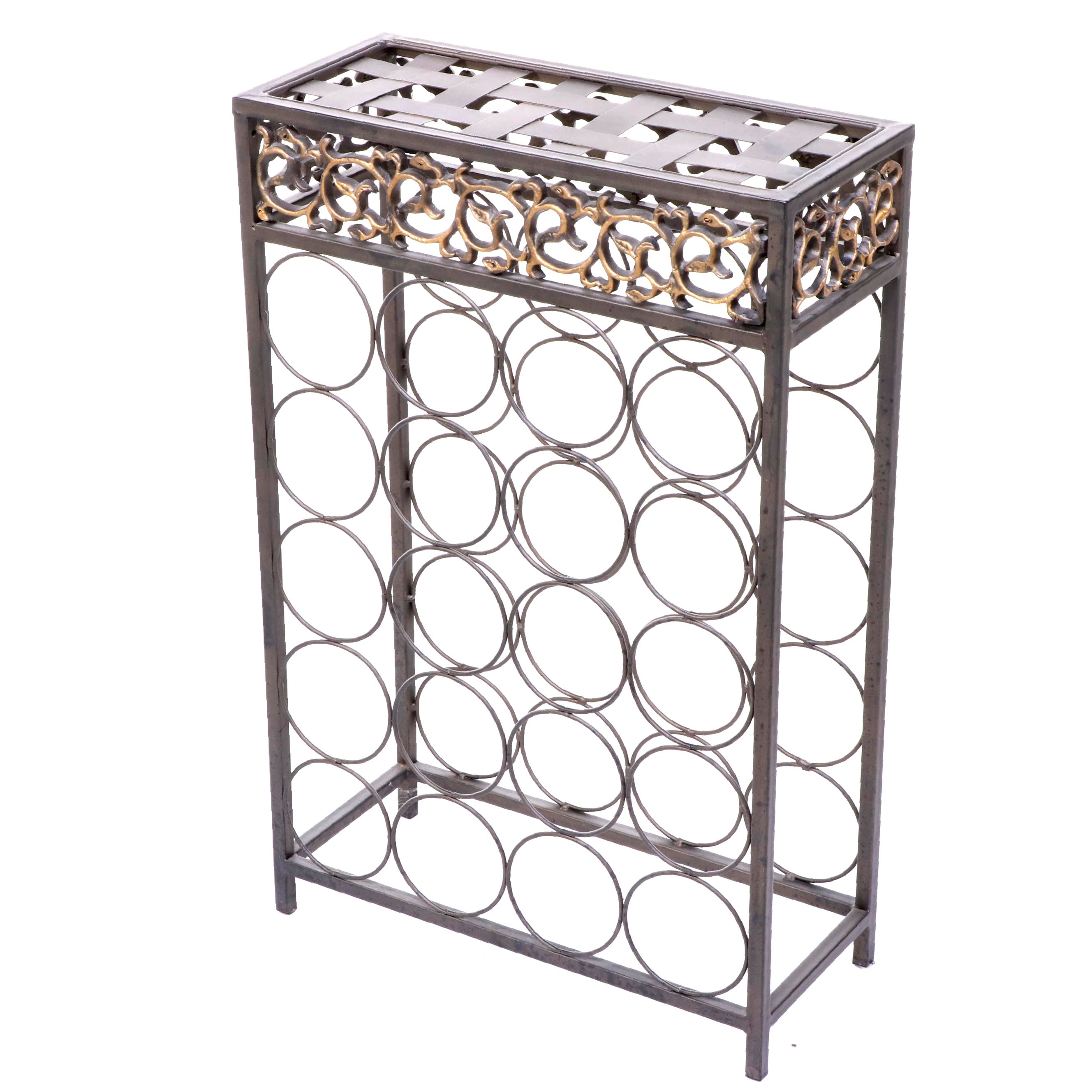 Metal Wine Bottle Holder