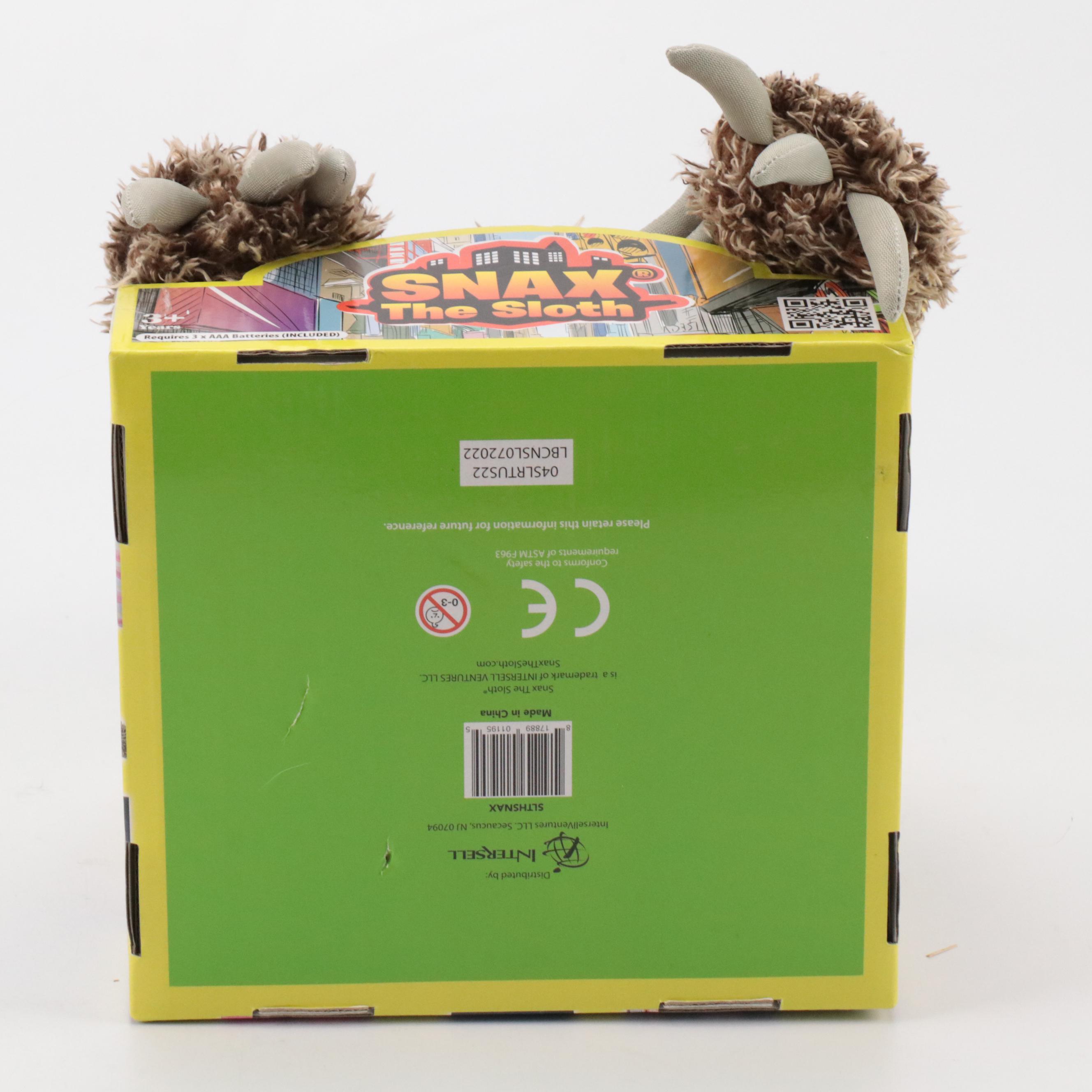 Snax the Mimicking Slow Talking Sloth