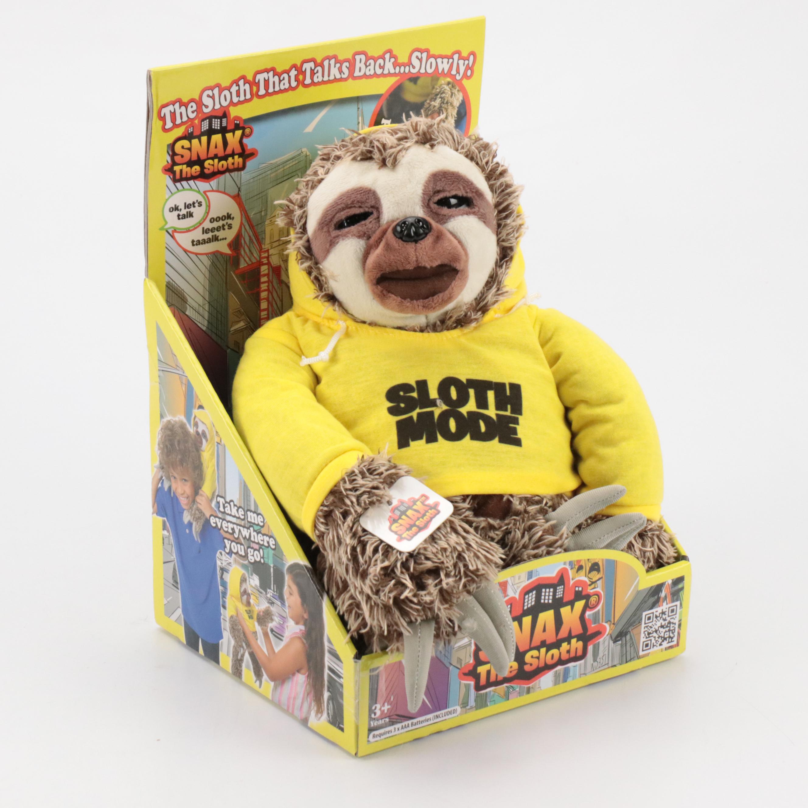 Snax the Mimicking Slow Talking Sloth