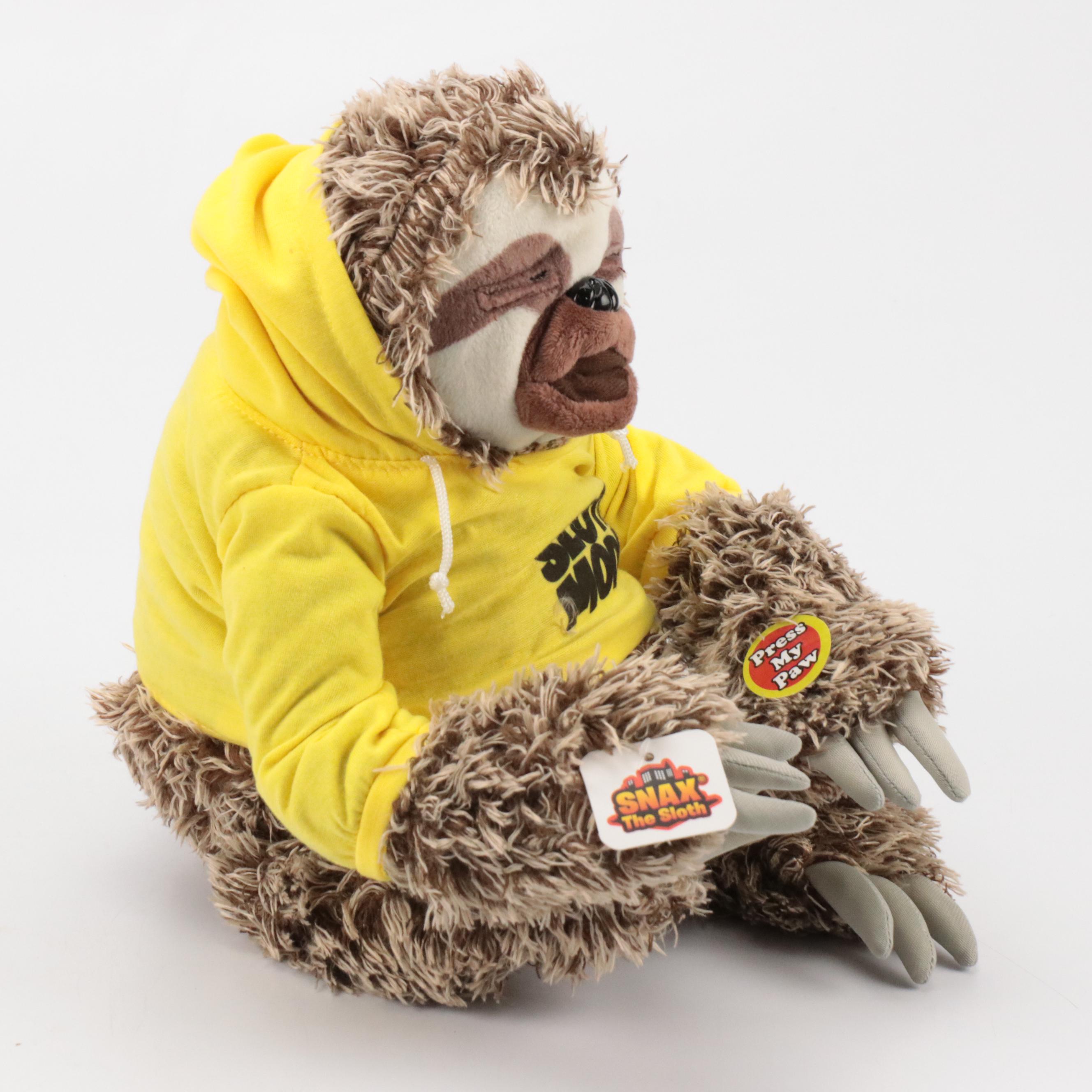 Snax the Mimicking Slow Talking Sloth