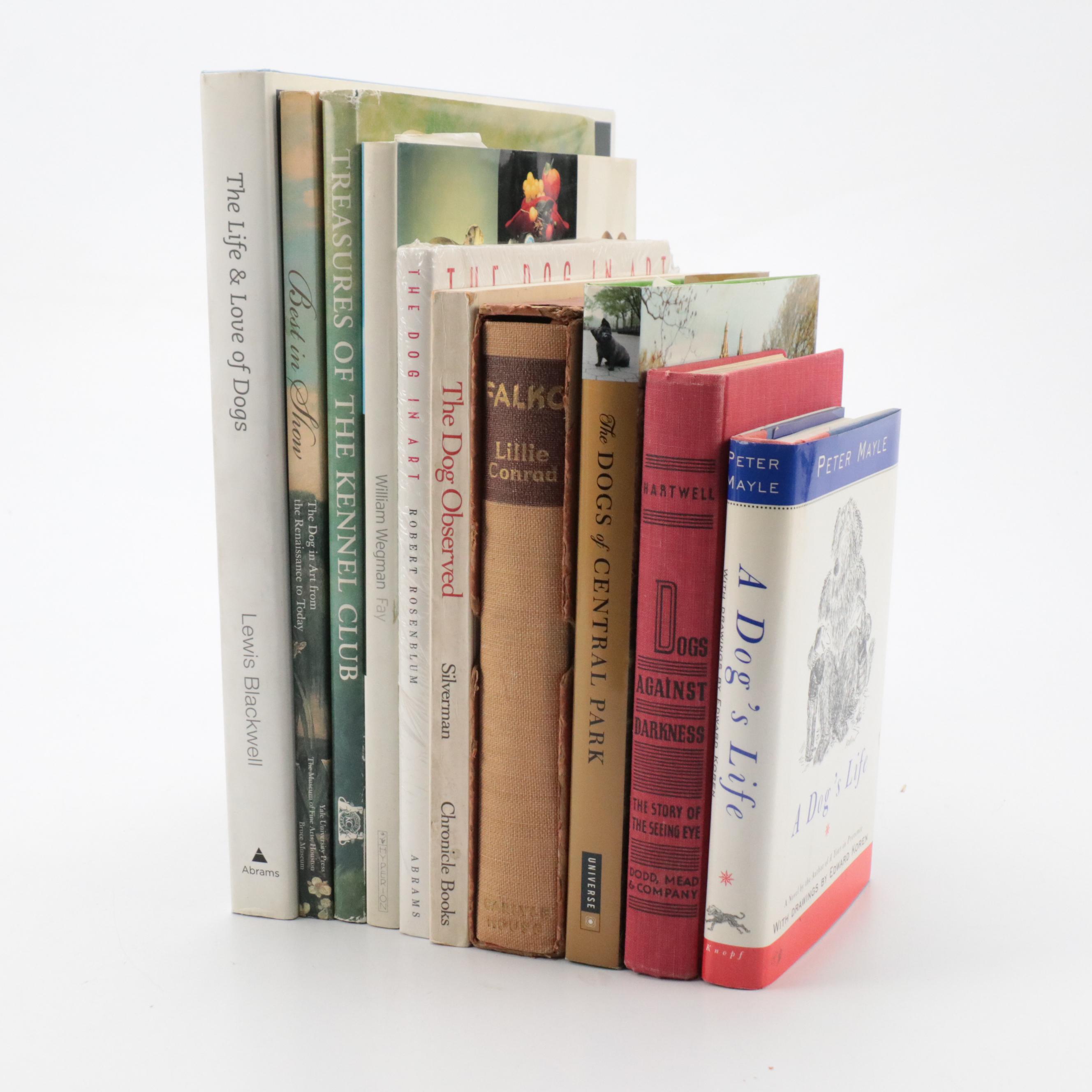 Signed First Edition "The Dogs of Central Park" by Fran Reisner and More Books