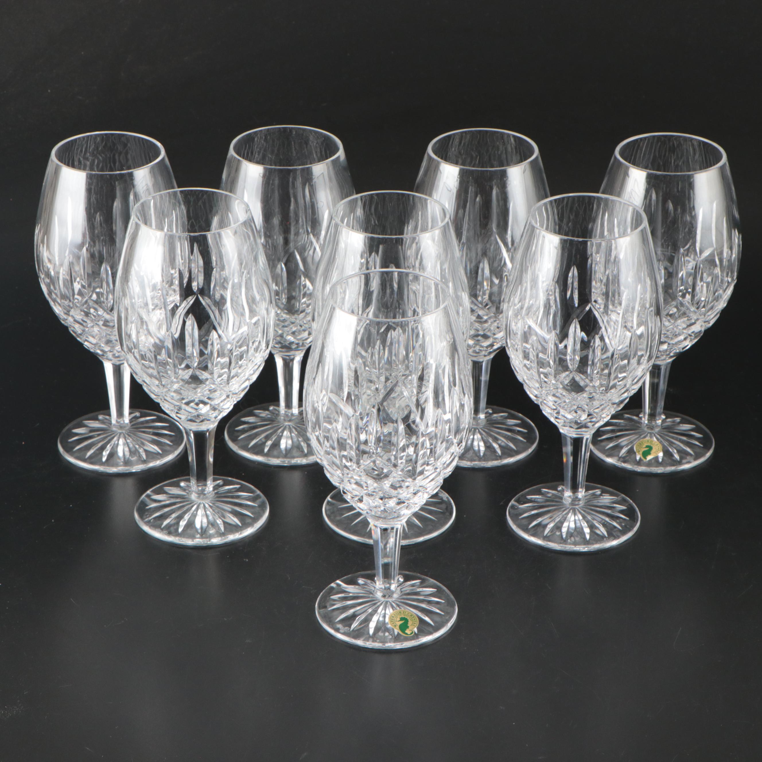 Waterford "Lismore" Crystal Iced Beverage Glasses