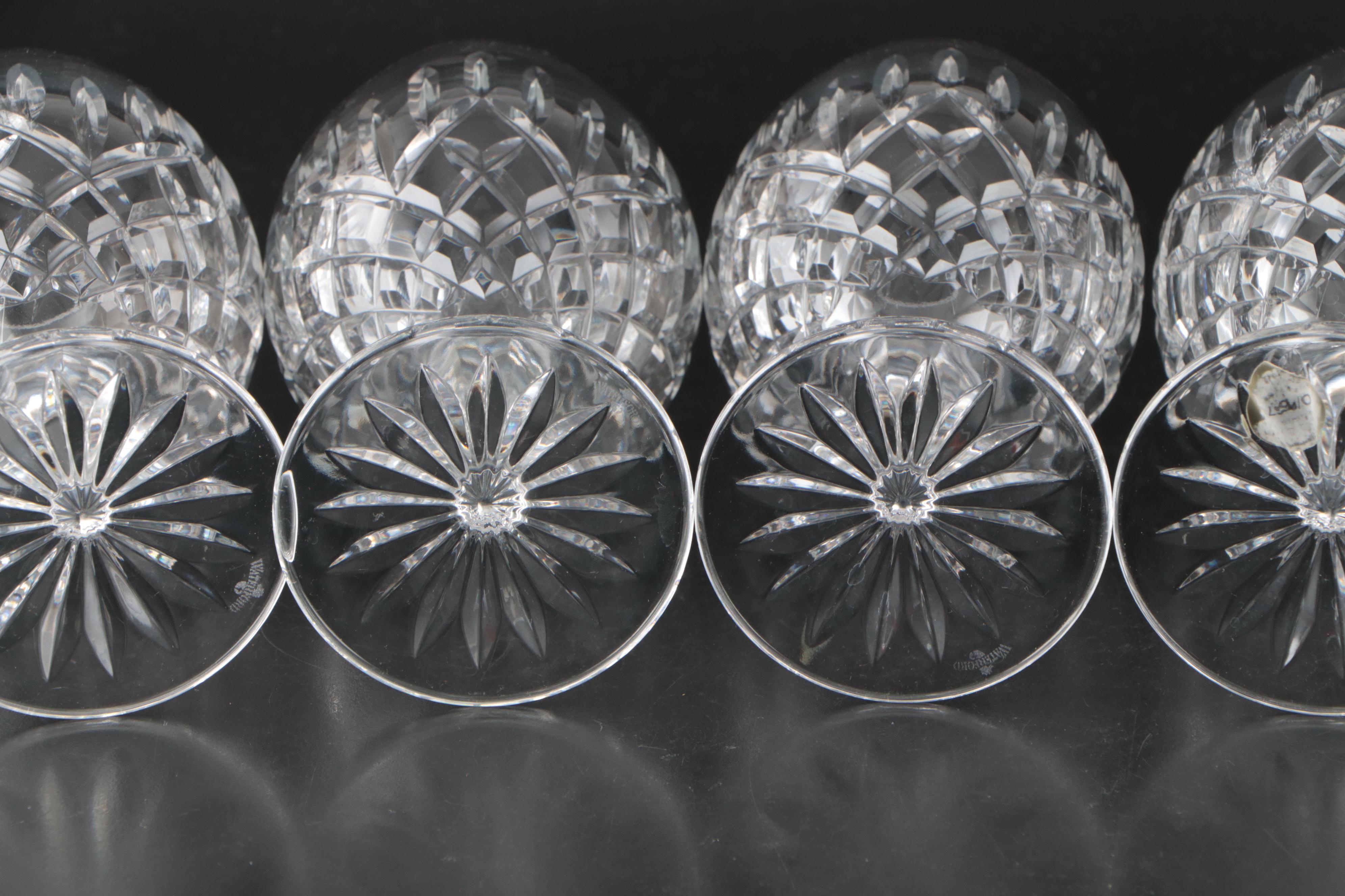 Waterford "Lismore" Crystal Iced Beverage Glasses
