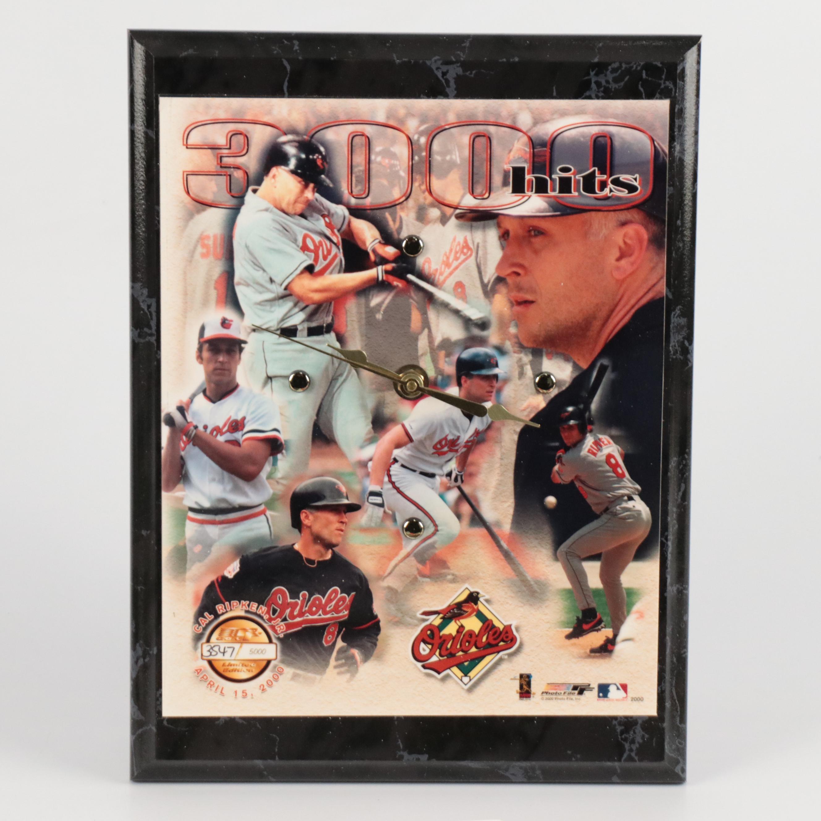 Cal Ripken Jr. Clock, Magazines, Video Game, Figurine, and More