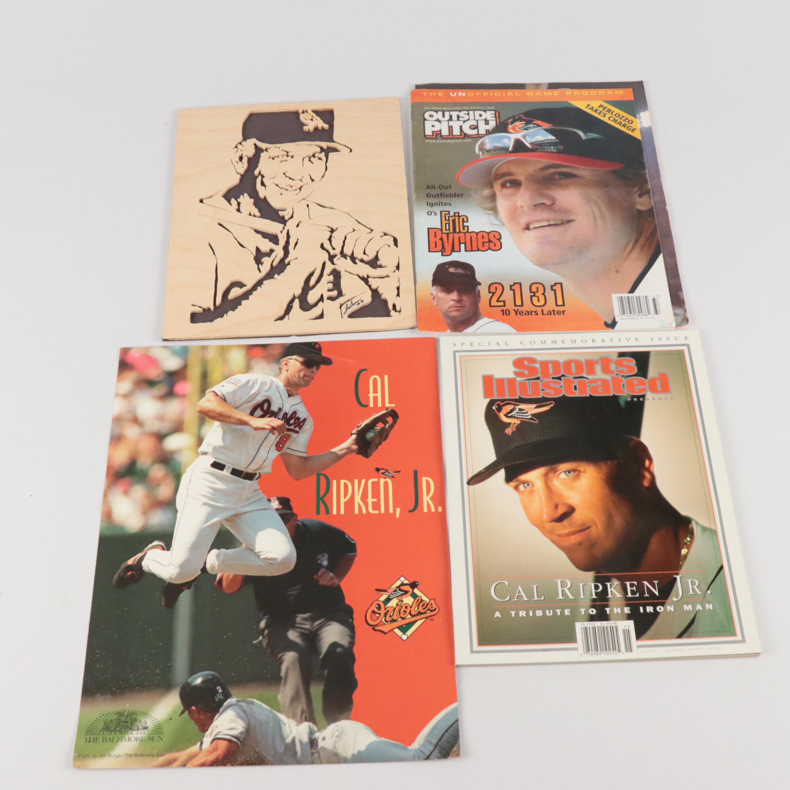 Cal Ripken Jr. Clock, Magazines, Video Game, Figurine, and More
