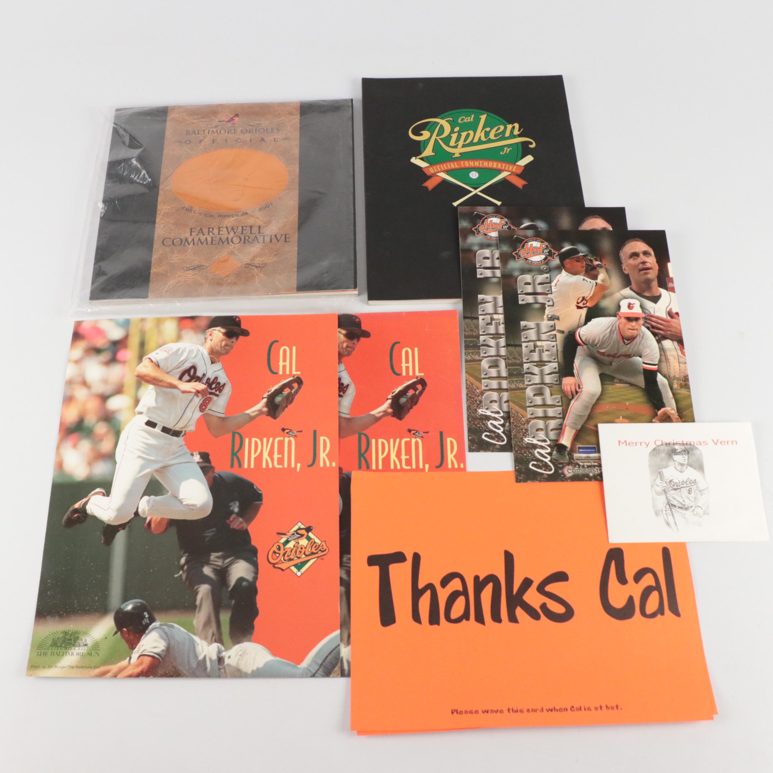 Cal Ripken Jr. Clock, Magazines, Video Game, Figurine, and More