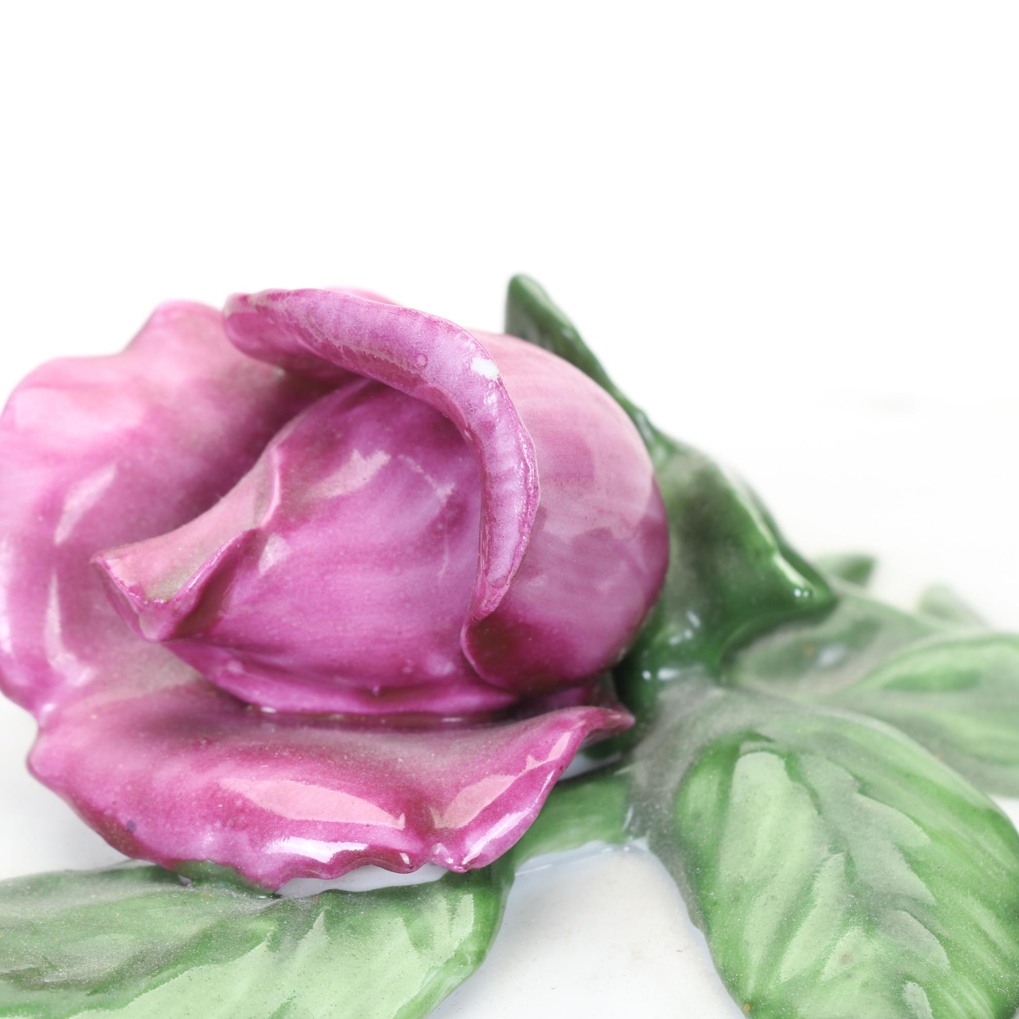 Le Cordon Bleu "La Soupiere Provencal" Floral Tureen Set for The Franklin Mint