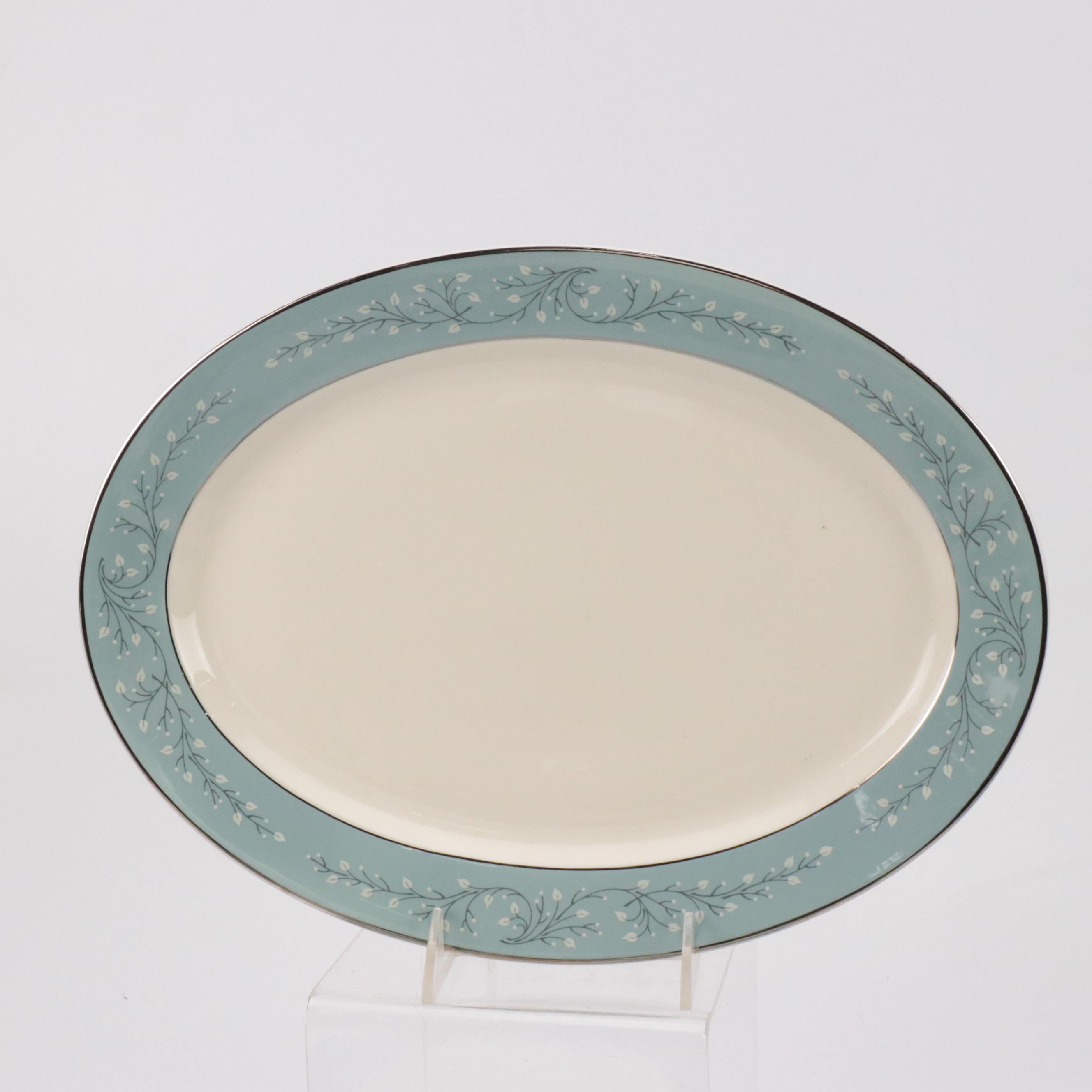 Syracuse "Minuet" Porcelain Dinner Plates, Salad Plates, and More