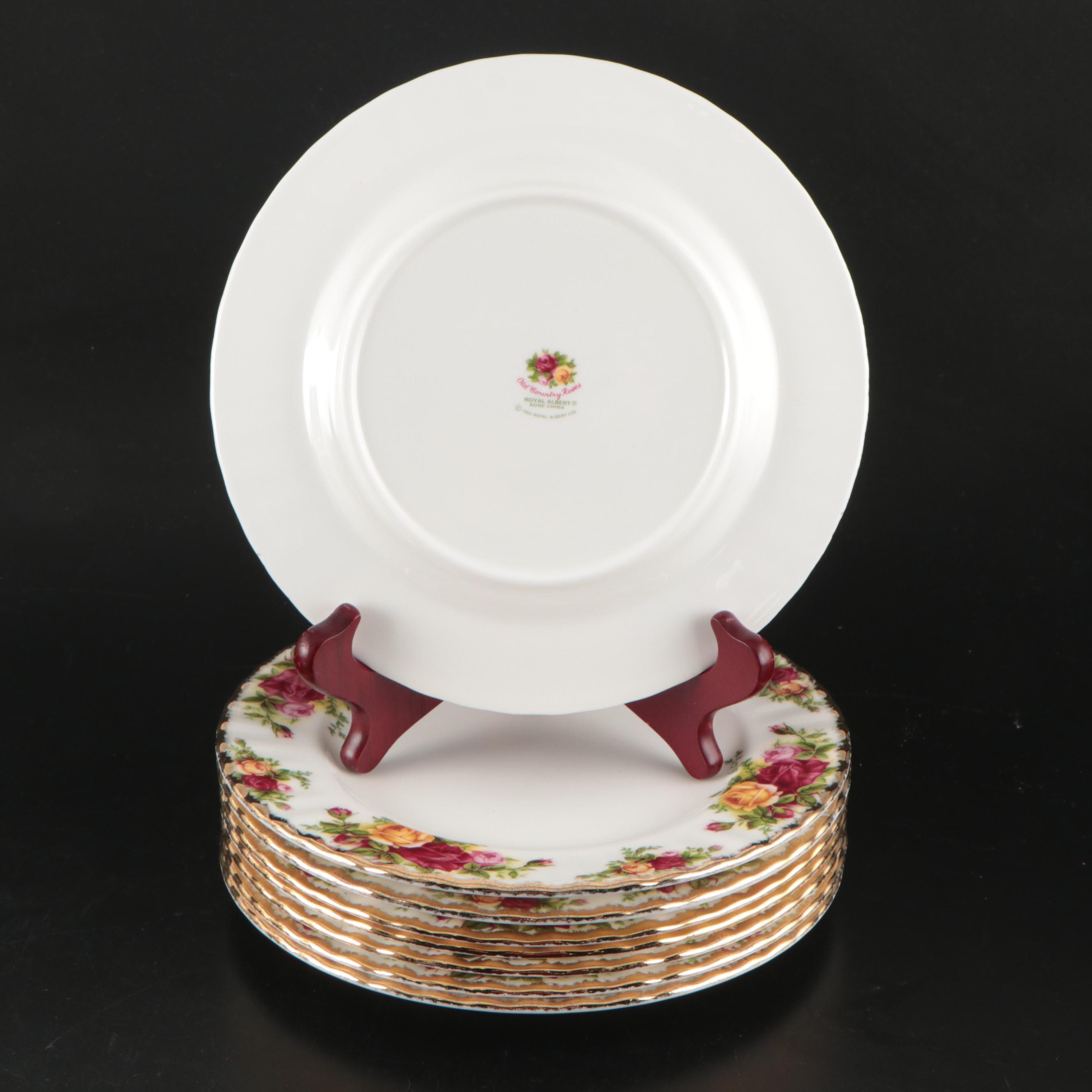 Royal Albert "Old Country Roses" Bone China Dinnerware, Late 20th C.