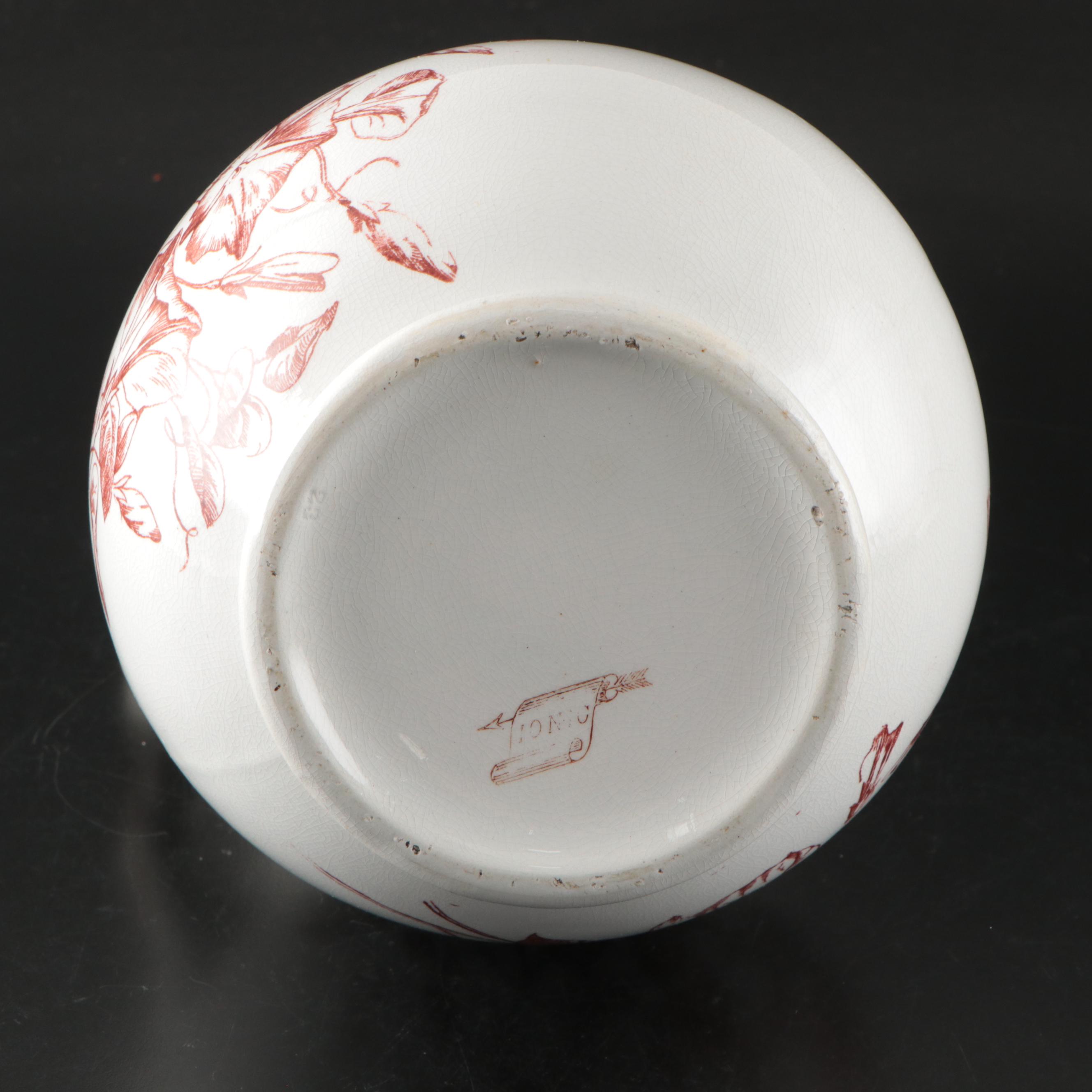 Knowles, Taylor & Knowles "Ionic" Partial Chamber Set and Vodrey Chamber Pot