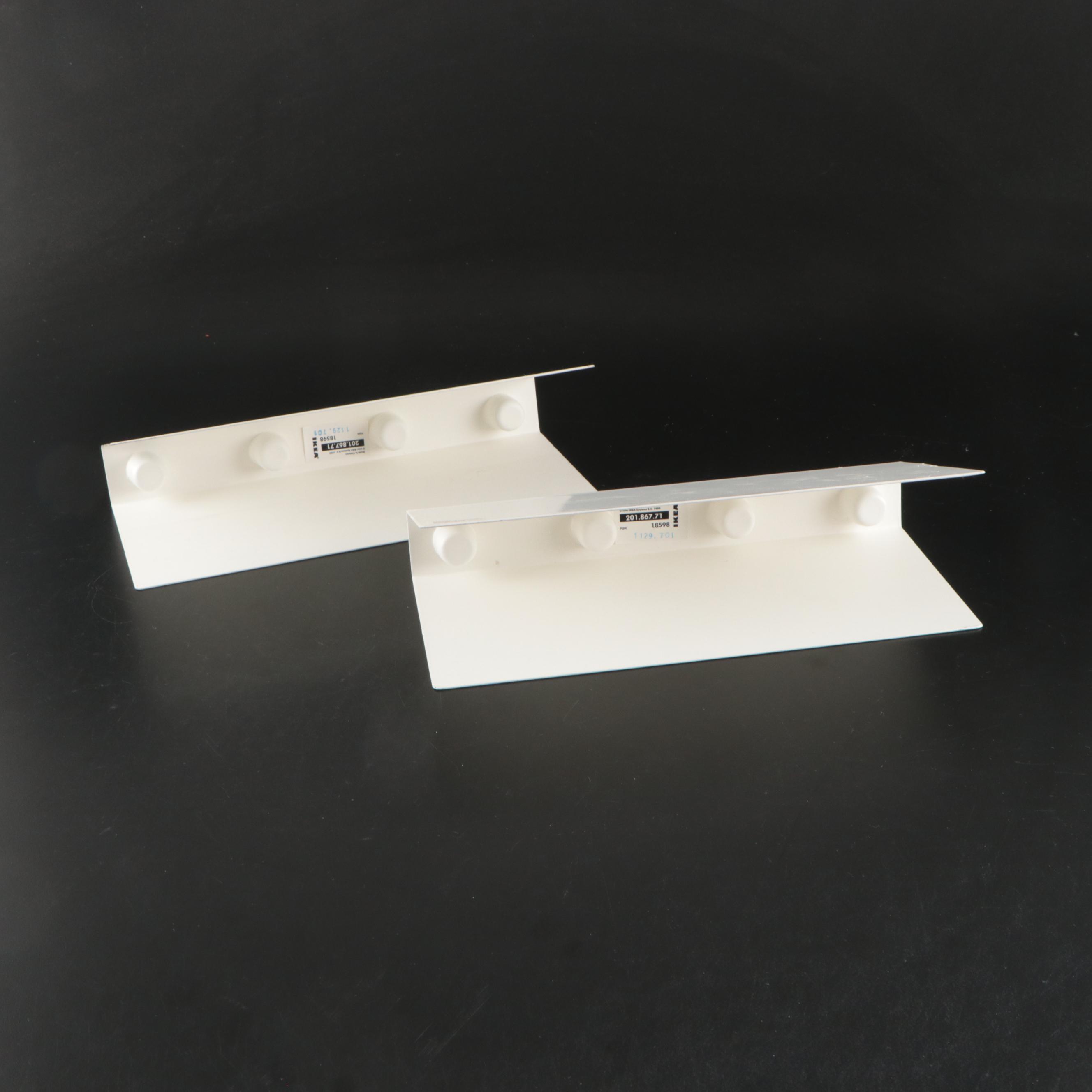 IKEA LED Lamp, Floating Shelves, Vintermys Ornament Hanger, More