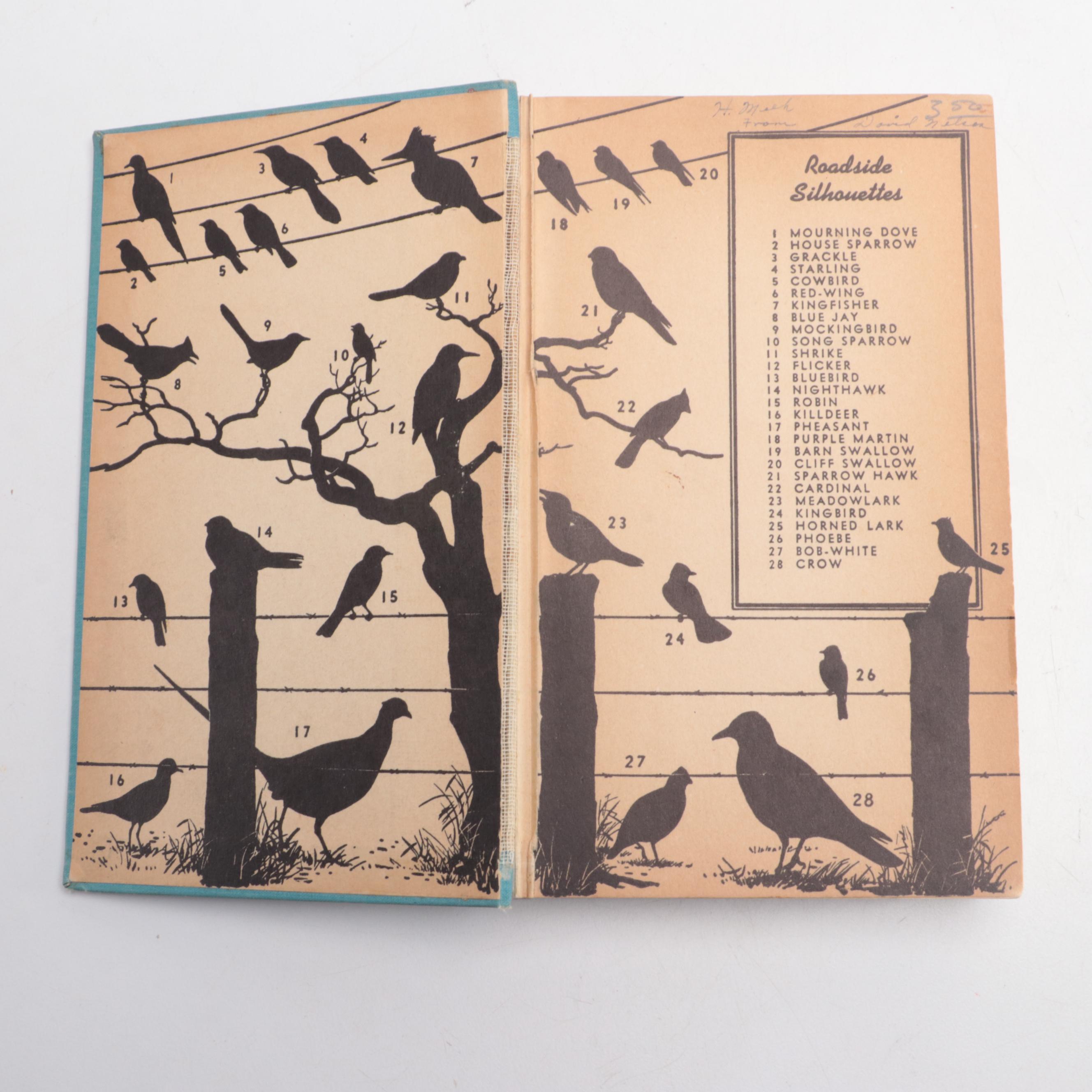 Illustrated "A Field Guide to the Birds" by Roger Tory Peterson, 1947