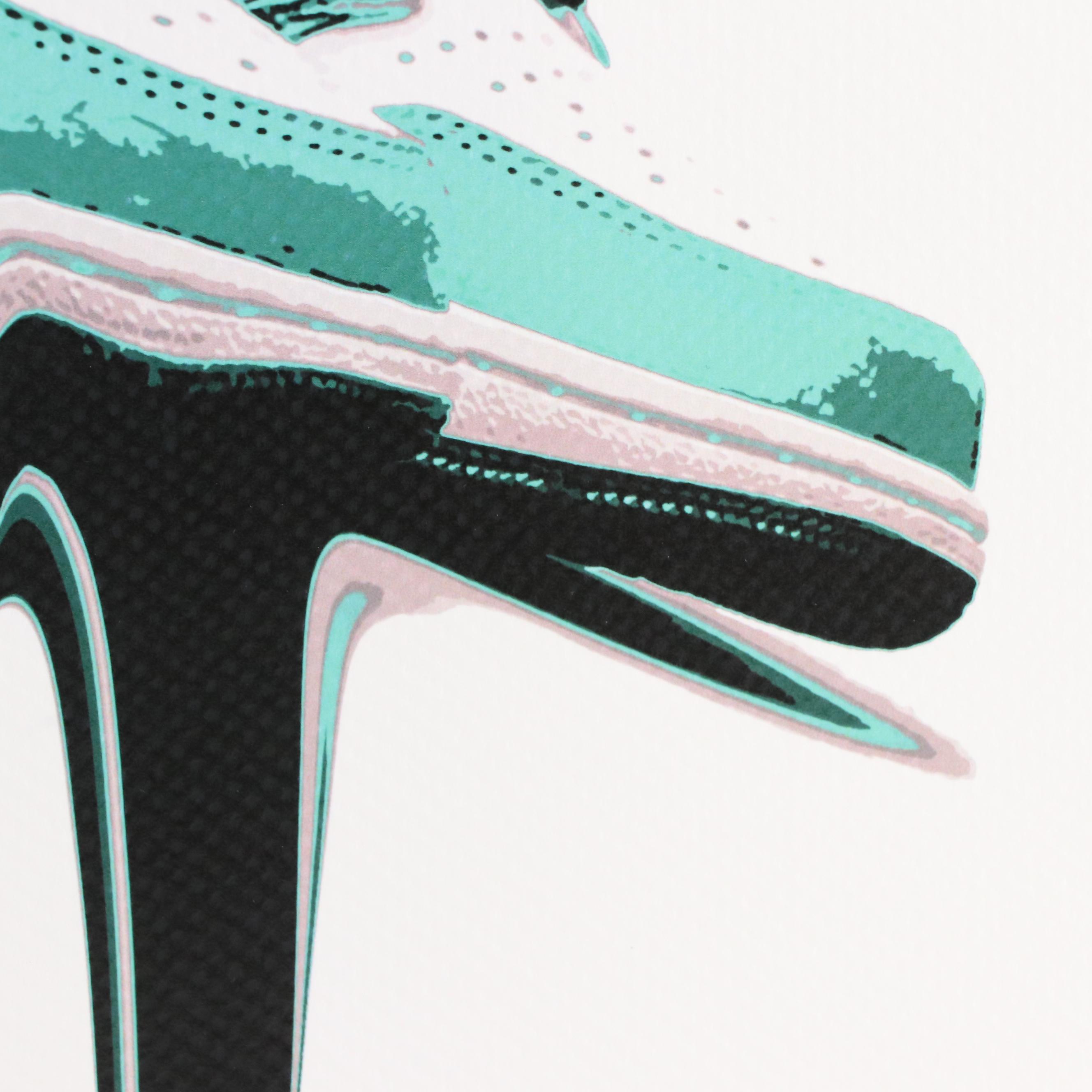 Death NYC Pop Art Graphic of Nike Air Jordans Money Drip, 2023