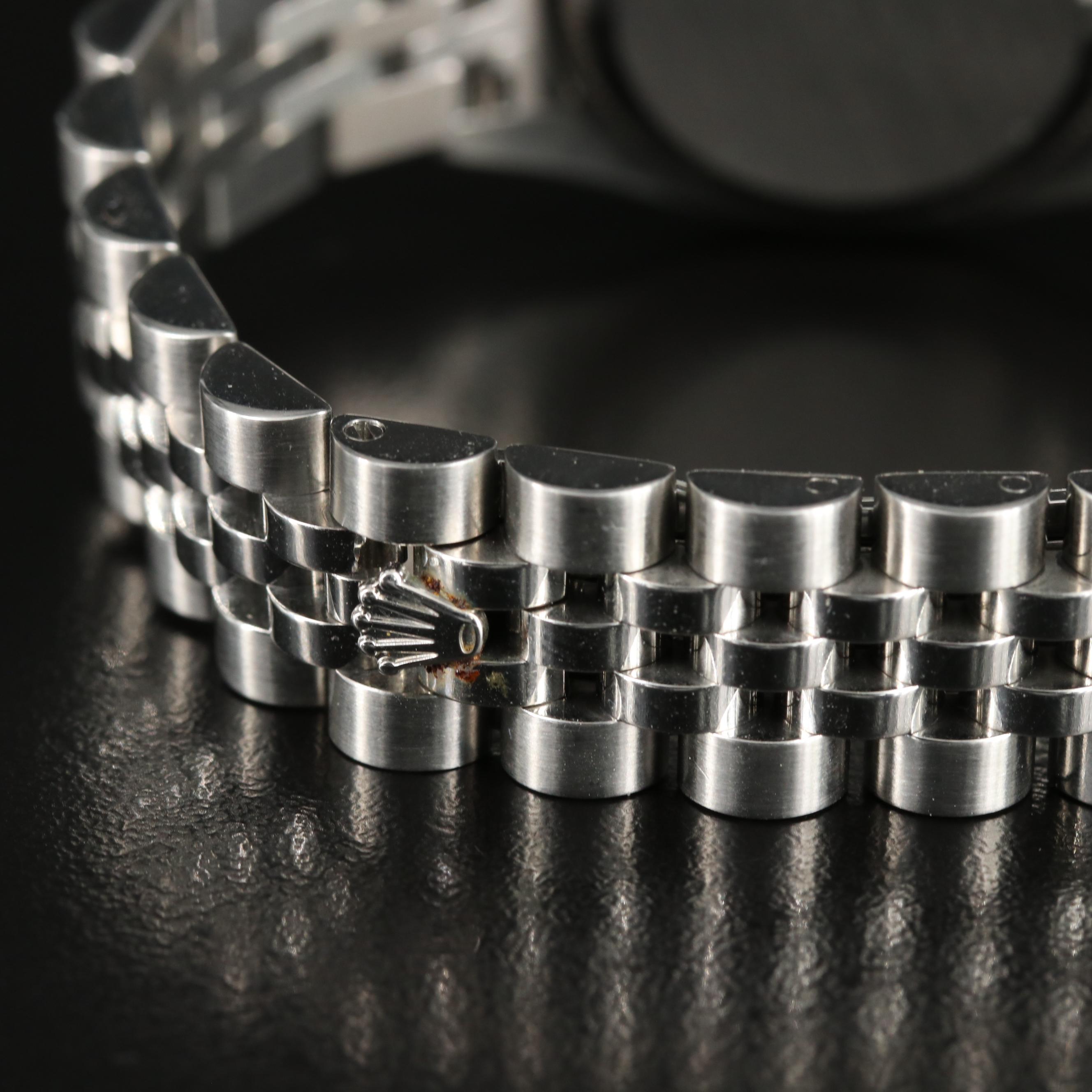 2006 Rolex Factory Diamond Dial Datejust Watch