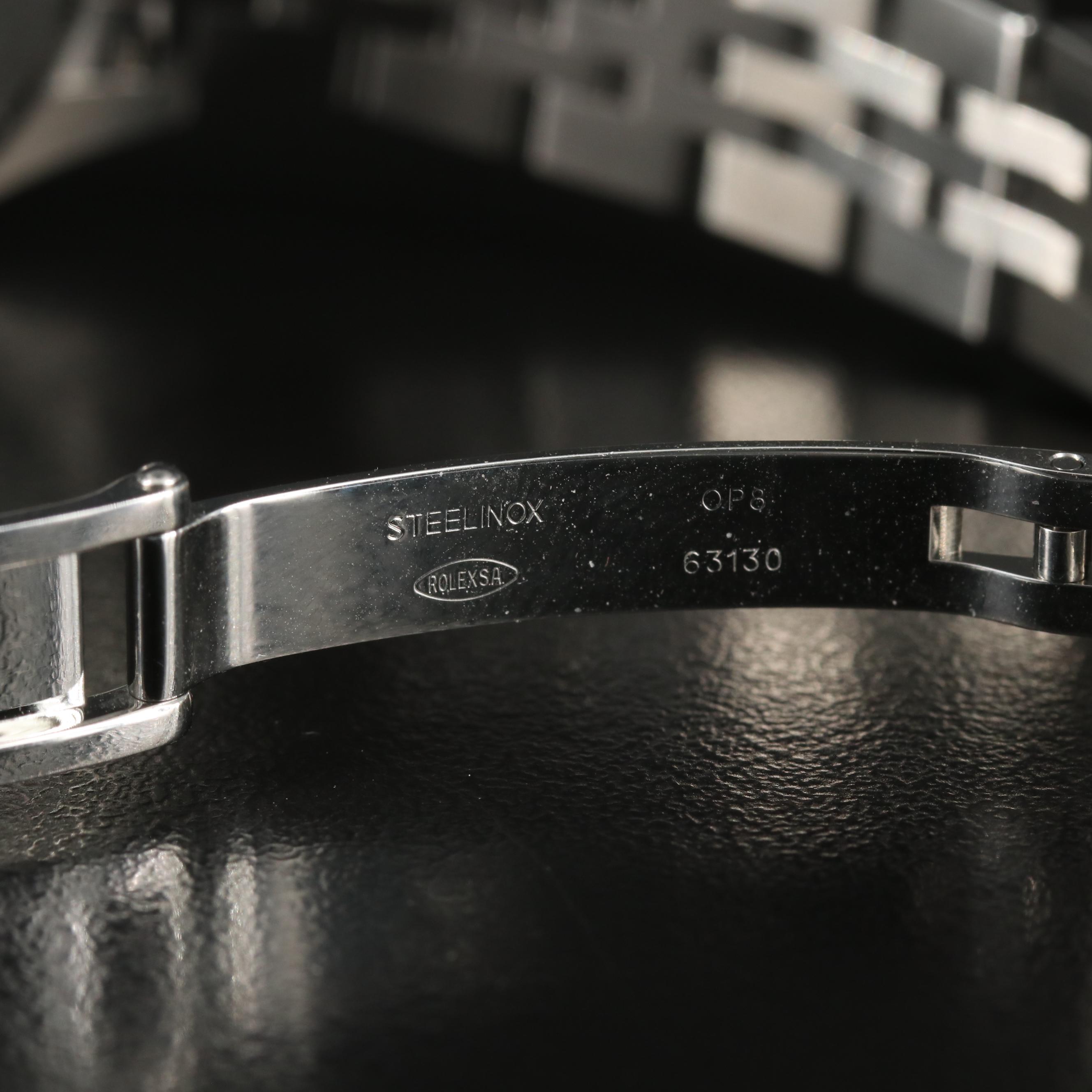 2006 Rolex Factory Diamond Dial Datejust Watch