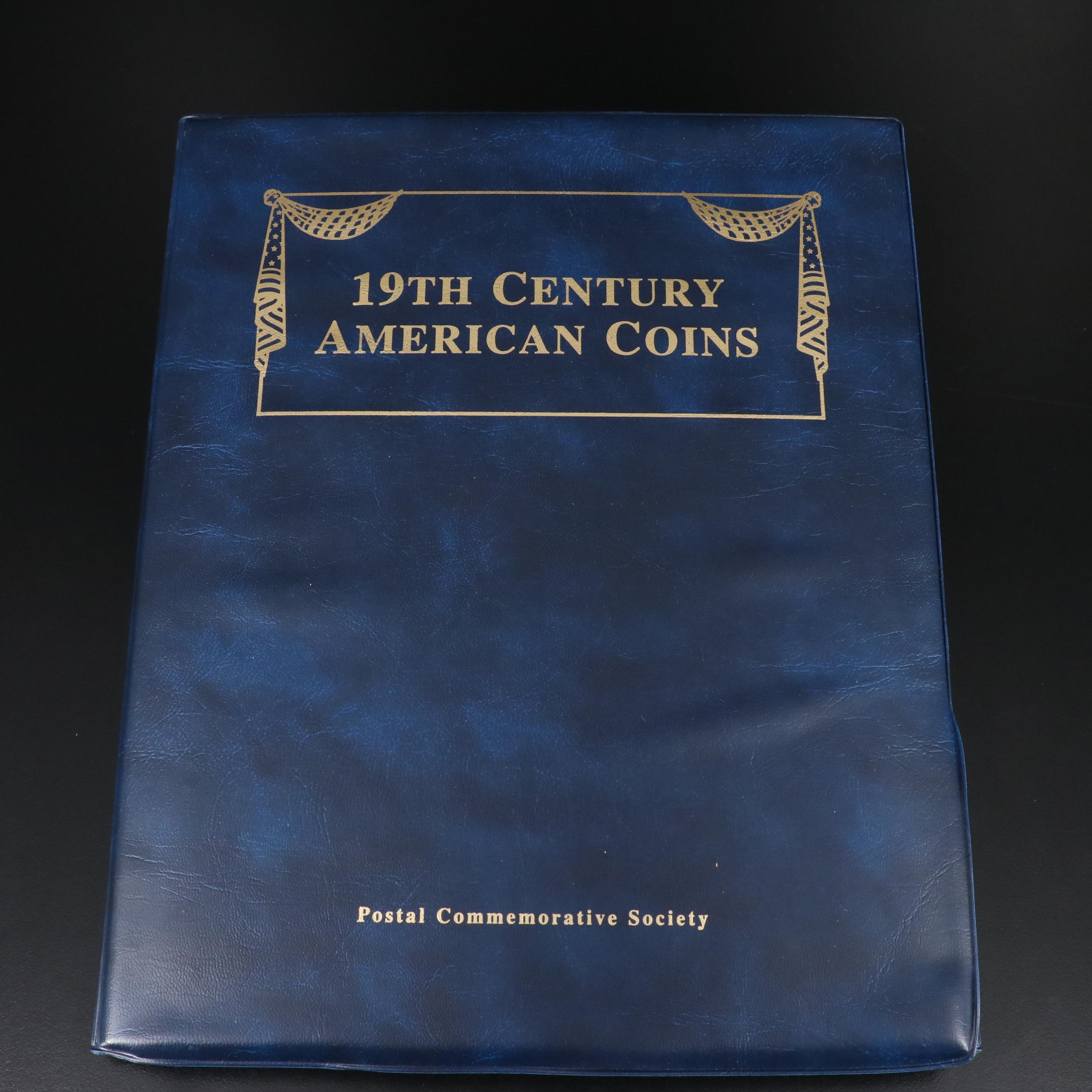 "Nineteenth Century American Coins" Coin and Stamp Set