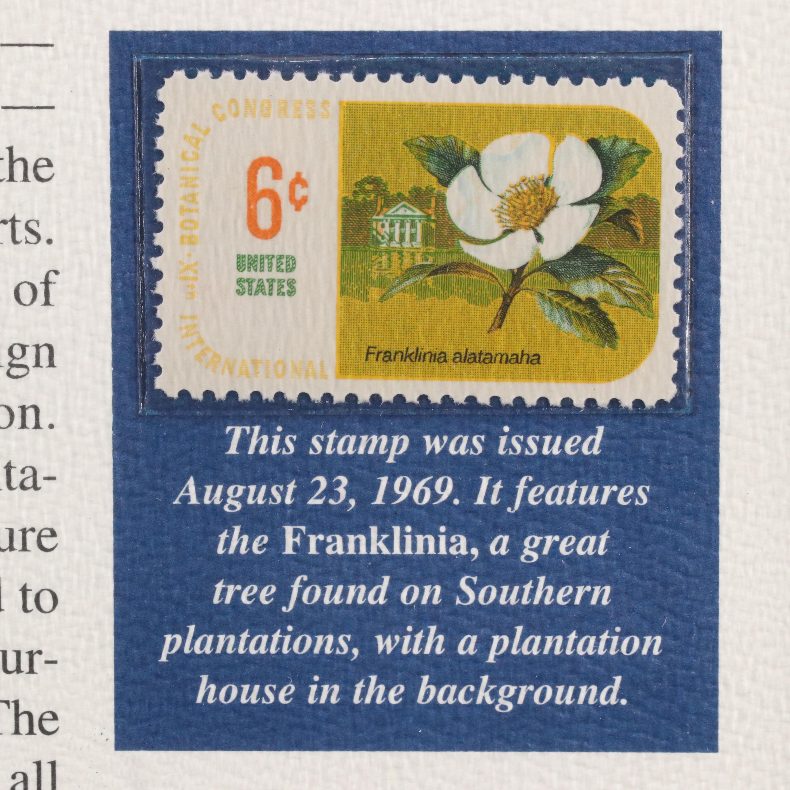 "Nineteenth Century American Coins" Coin and Stamp Set