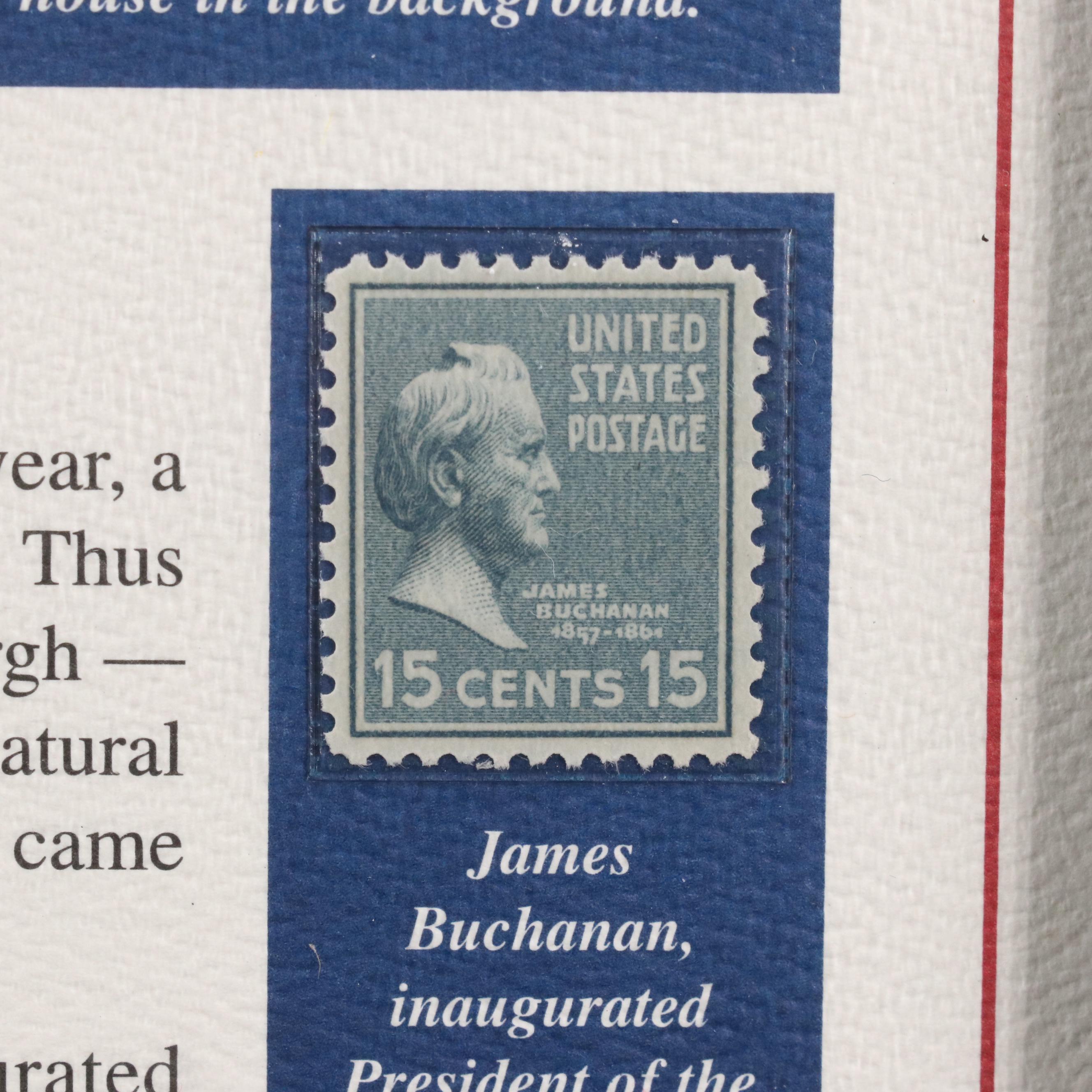 "Nineteenth Century American Coins" Coin and Stamp Set