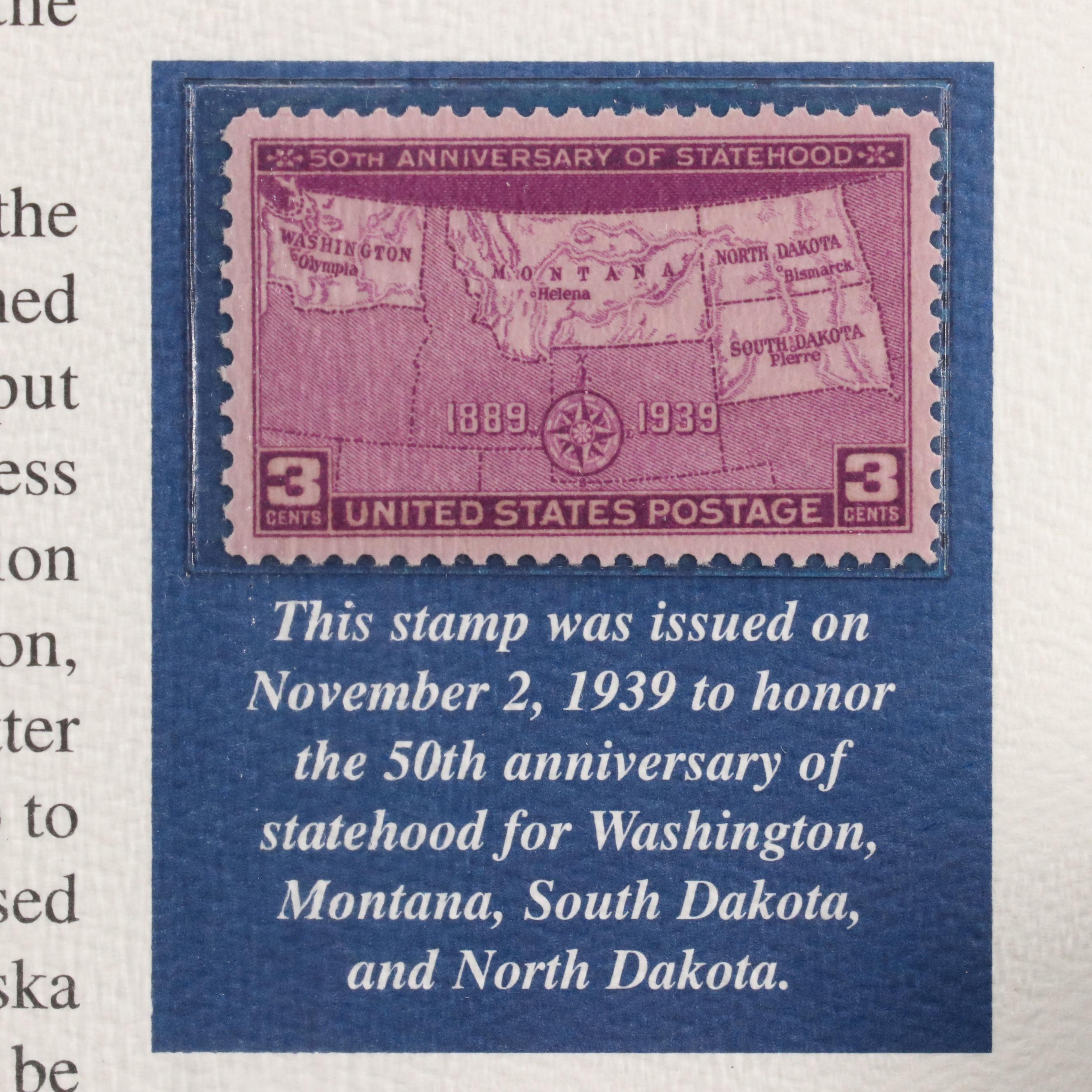 "Nineteenth Century American Coins" Coin and Stamp Set